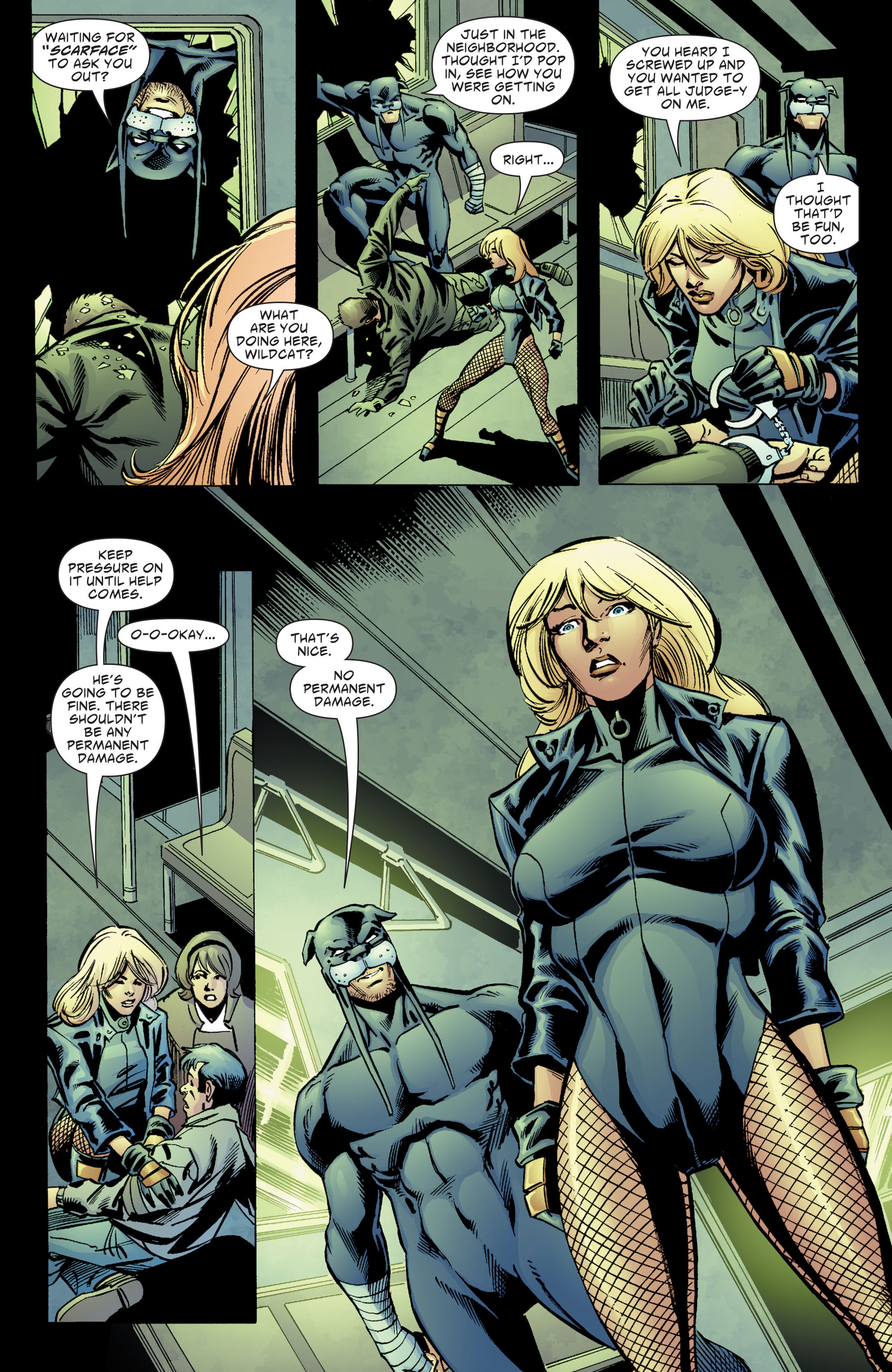 Read online Green Arrow/Black Canary comic -  Issue #23 - 24