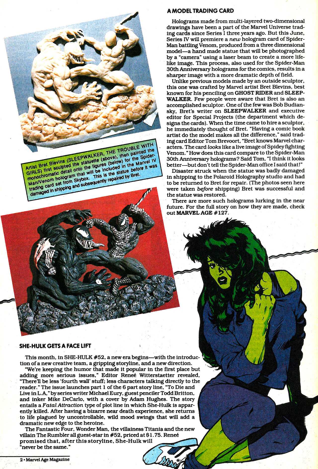 Read online Marvel Age comic -  Issue #125 - 4