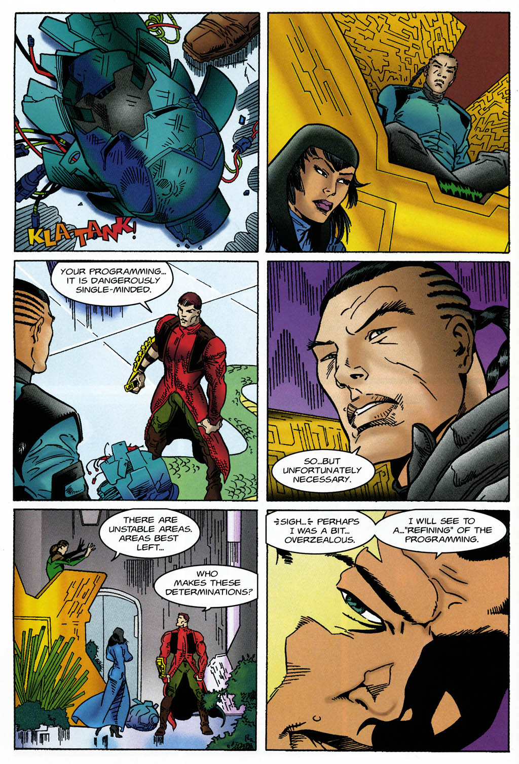 Read online Magnus Robot Fighter (1991) comic -  Issue #60 - 5