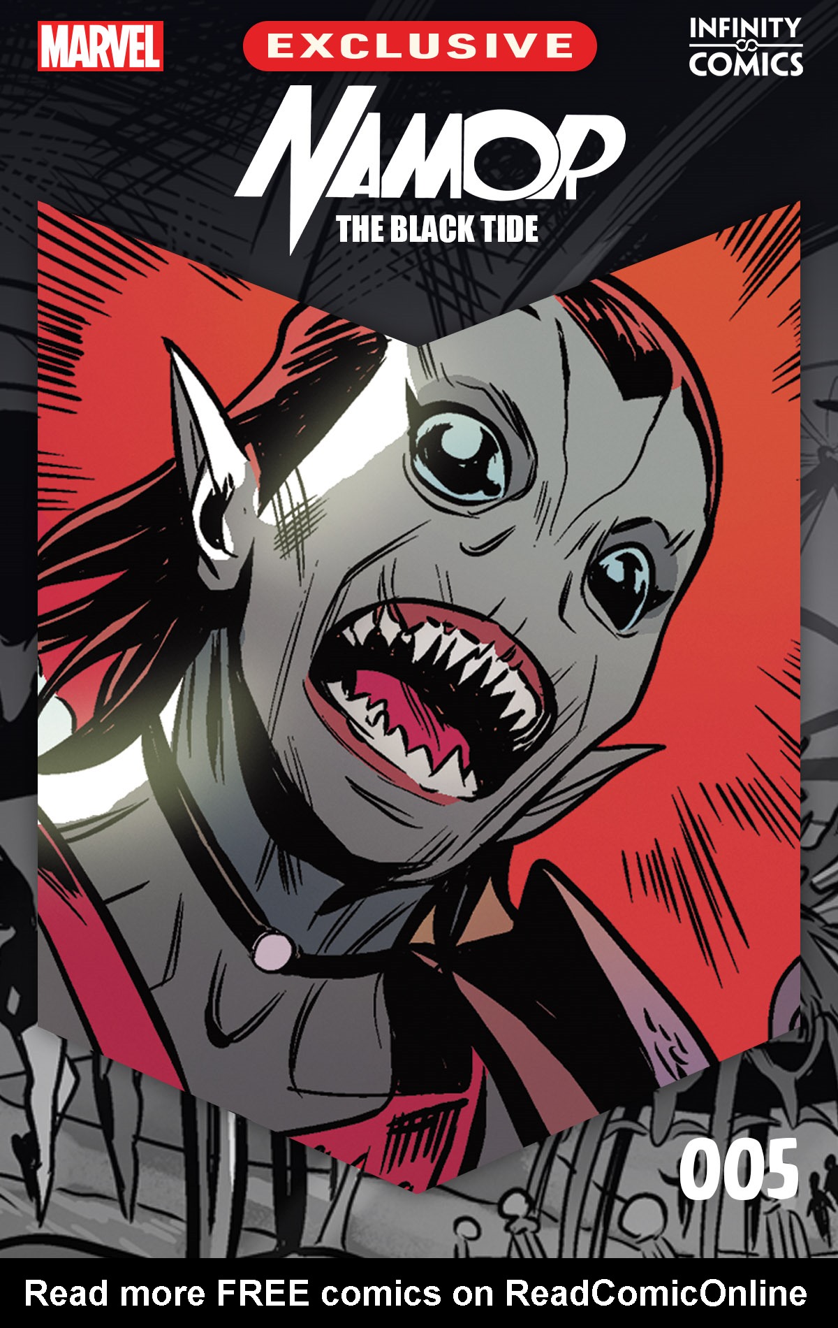 Read online Namor: The Black Tide Infinity Comic comic -  Issue #5 - 1