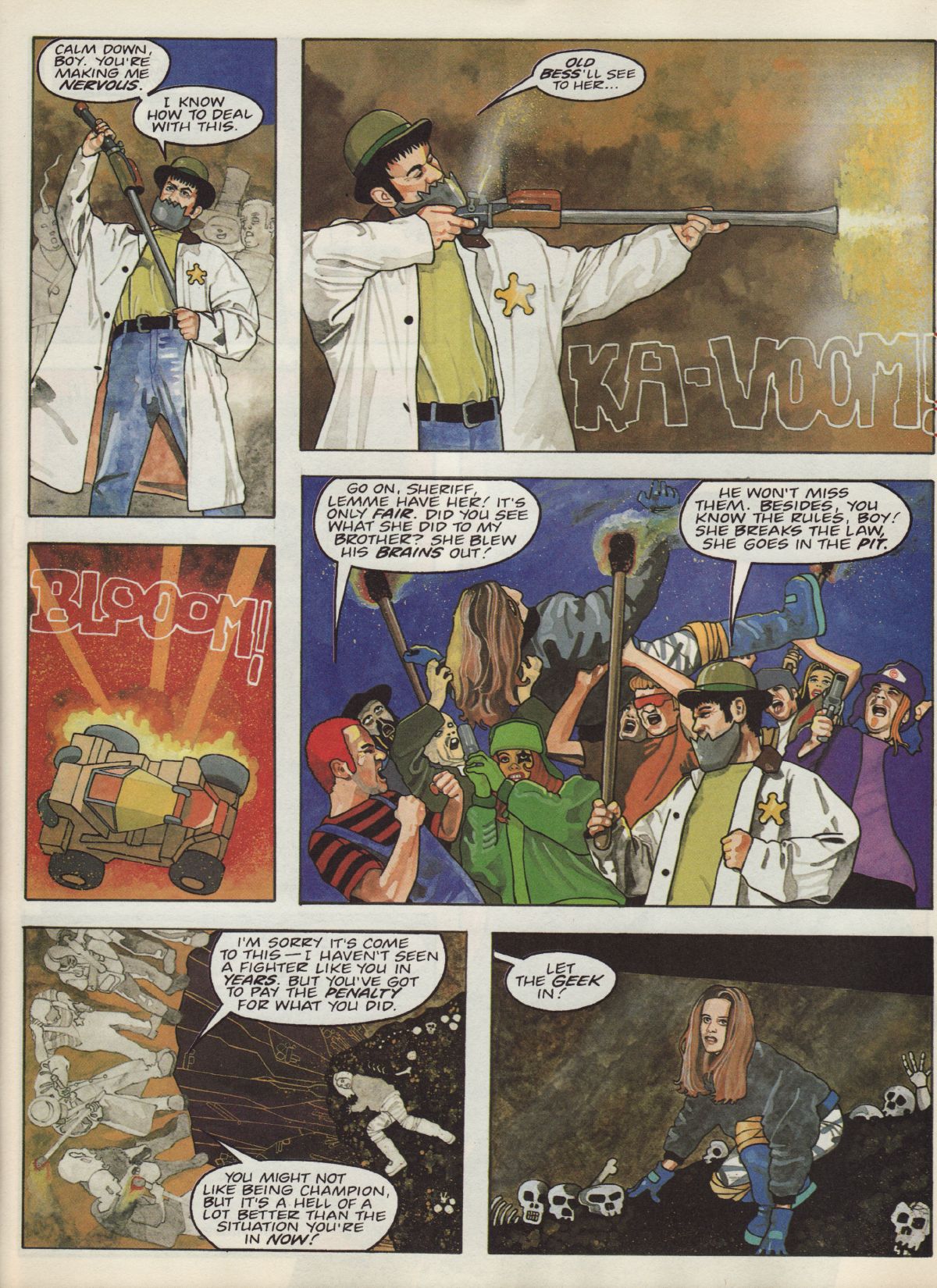 Read online Judge Dredd Megazine (vol. 3) comic -  Issue #19 - 22