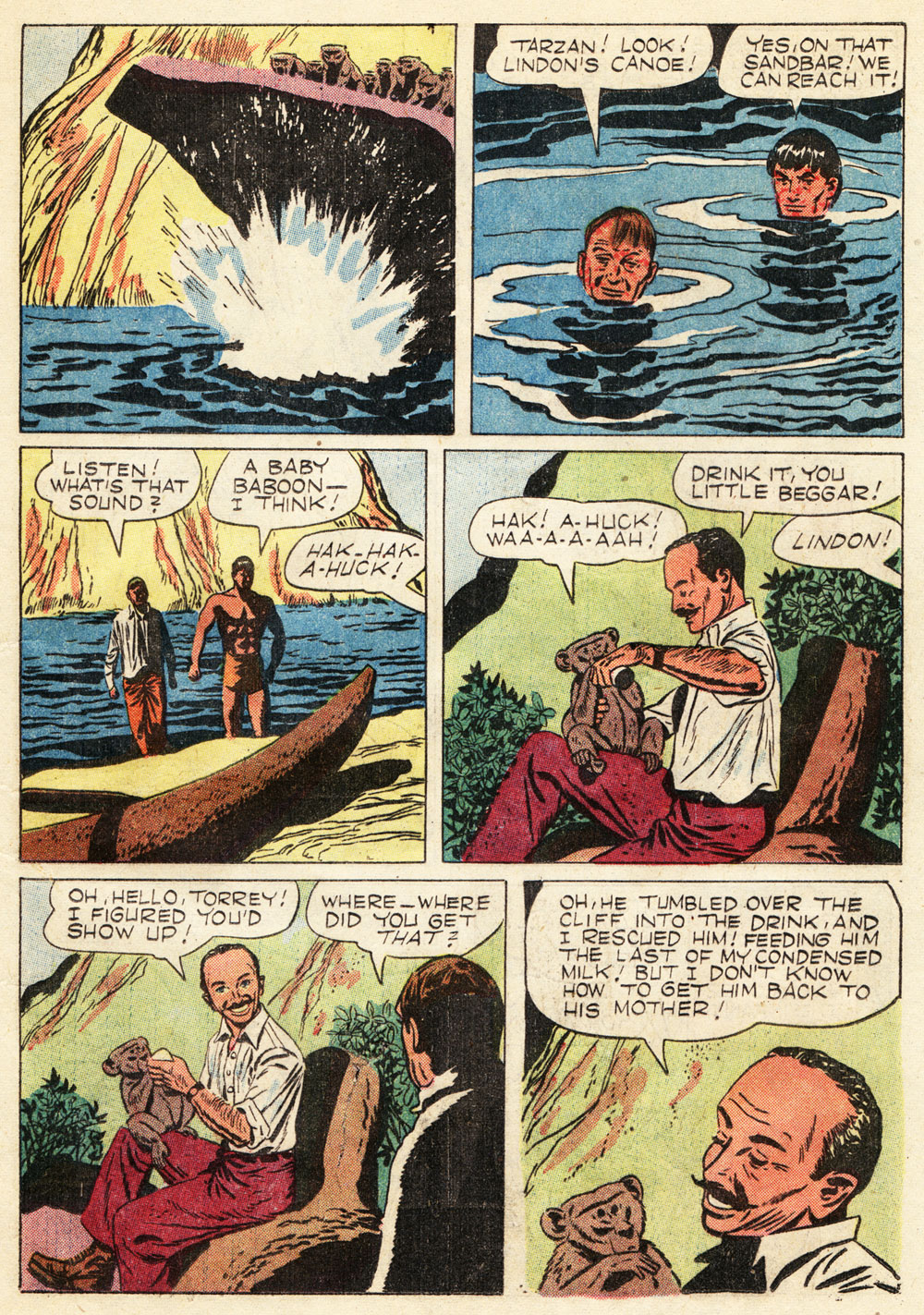 Read online Tarzan (1948) comic -  Issue #73 - 25