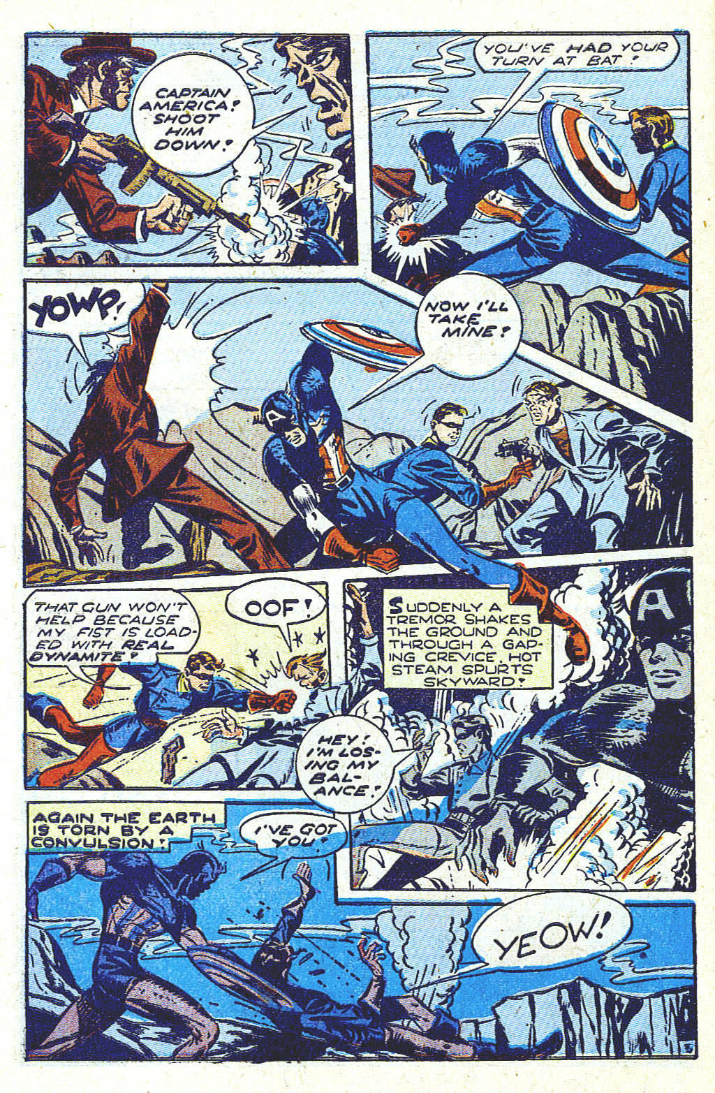Read online Captain America Comics comic -  Issue #54 - 42