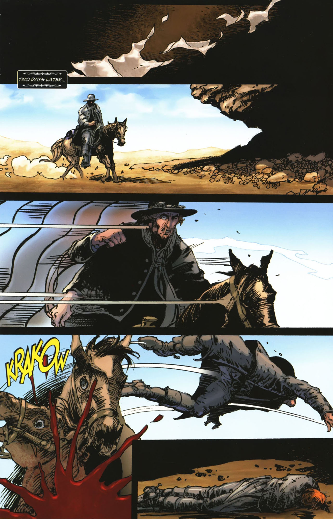Read online Jonah Hex: No Way Back comic -  Issue # TPB - 21