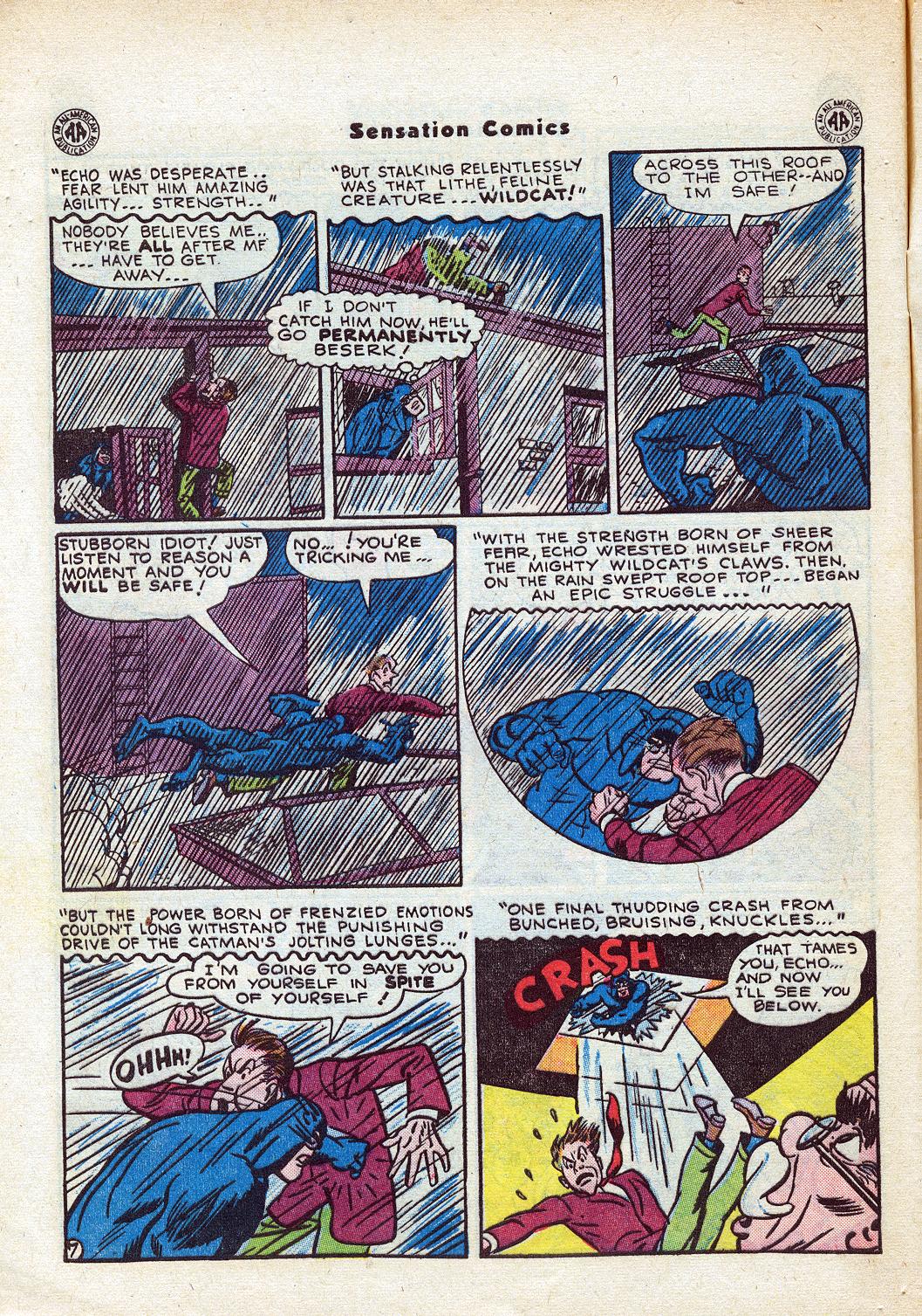 Read online Sensation (Mystery) Comics comic -  Issue #46 - 48