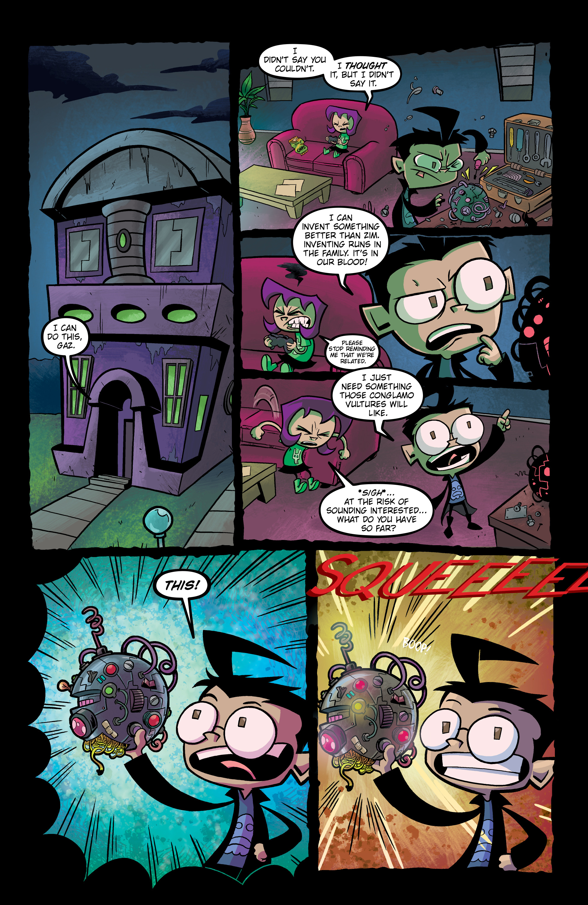 Read online Invader Zim comic -  Issue # _TPB 7 - 35