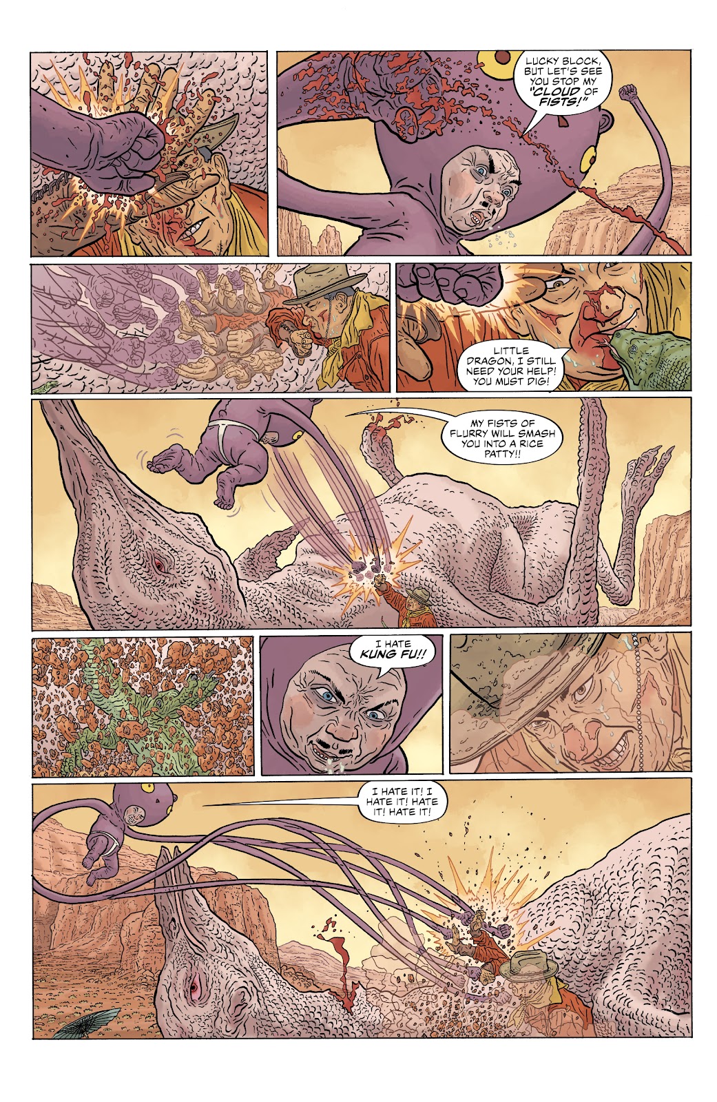 Shaolin Cowboy: Cruel to Be Kin issue 3 - Page 16