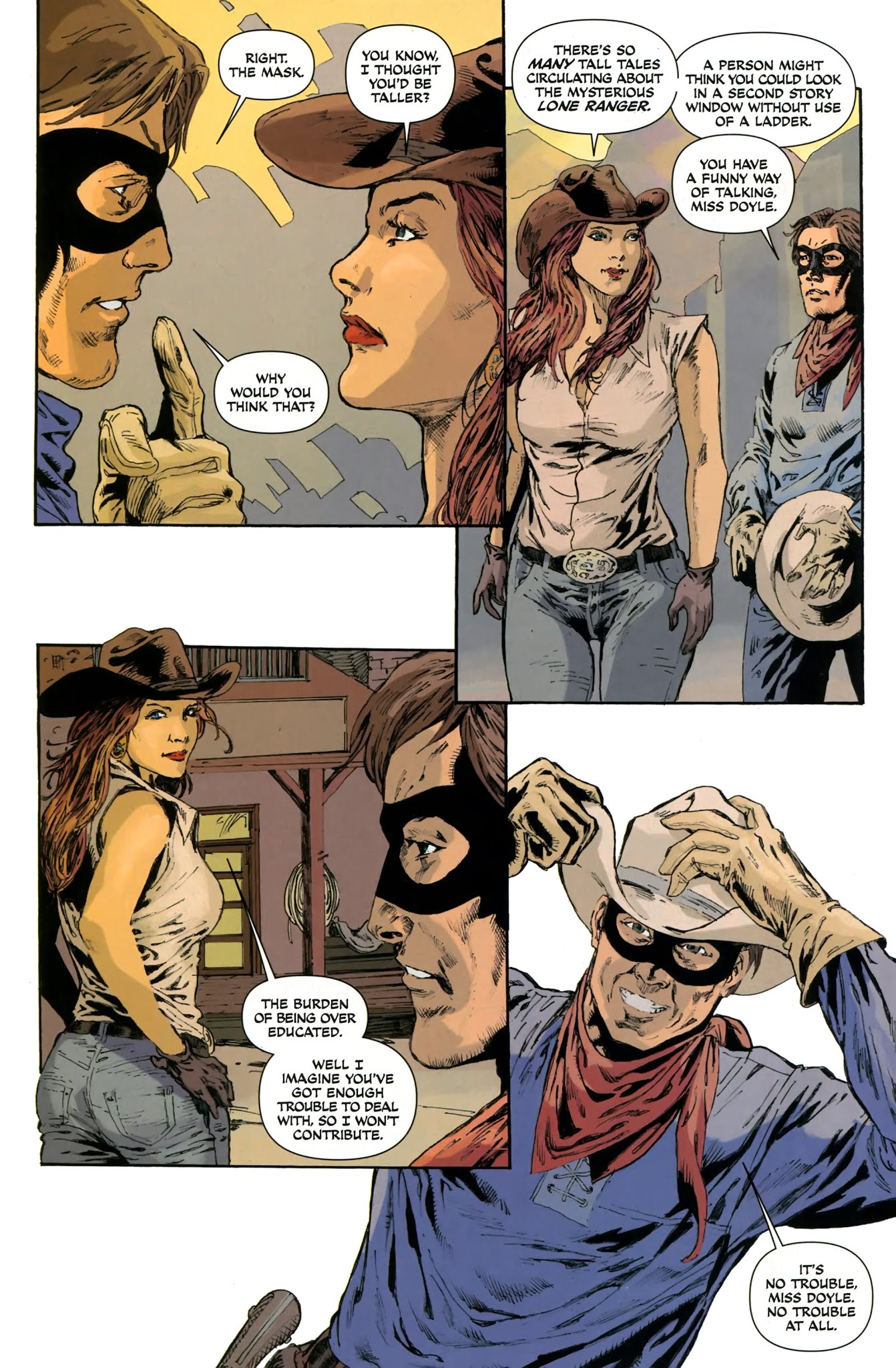 Read online The Lone Ranger: Vindicated comic -  Issue #1 - 18