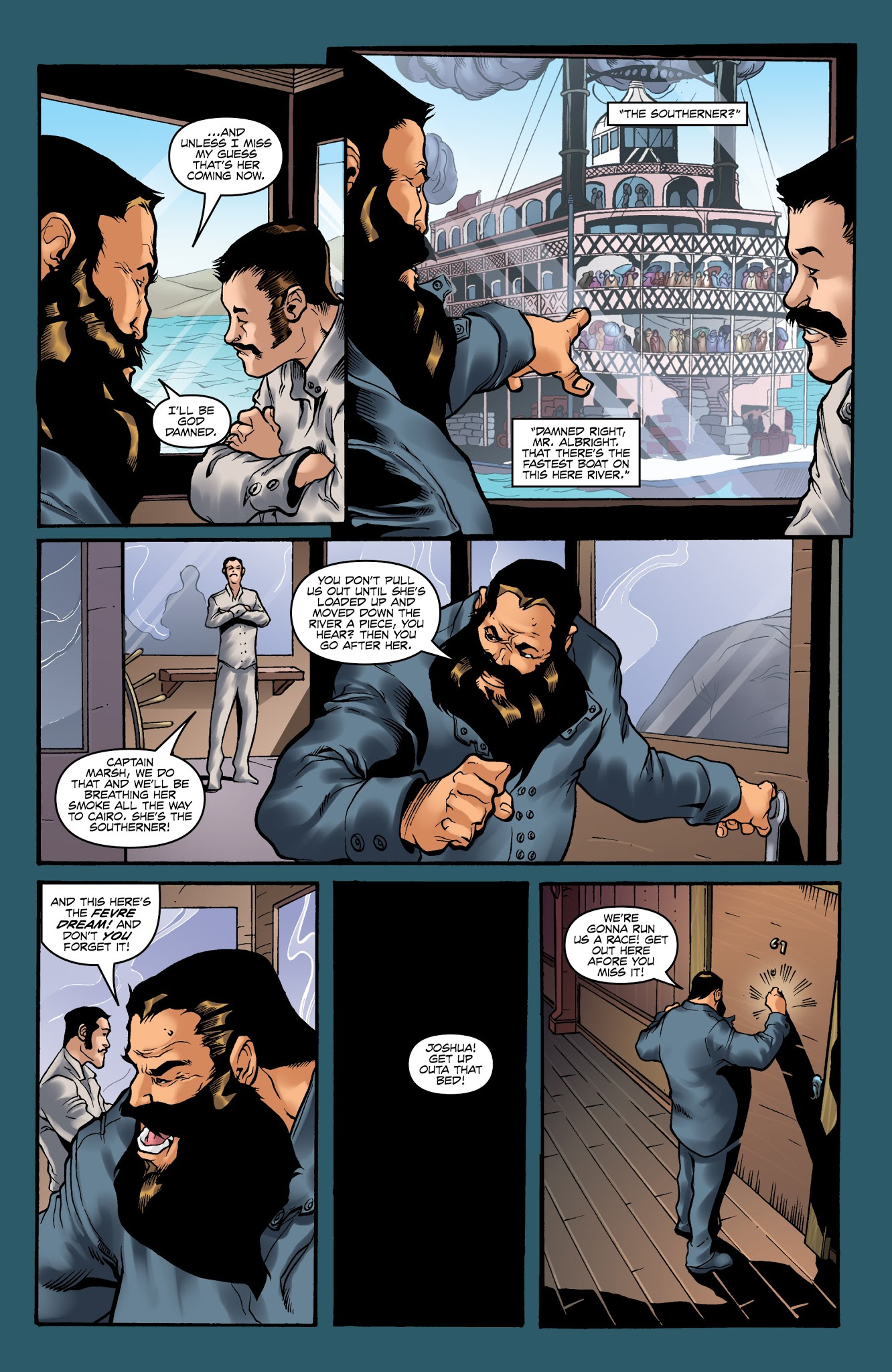 Read online George R.R. Martin's Fevre Dream comic -  Issue #2 - 4