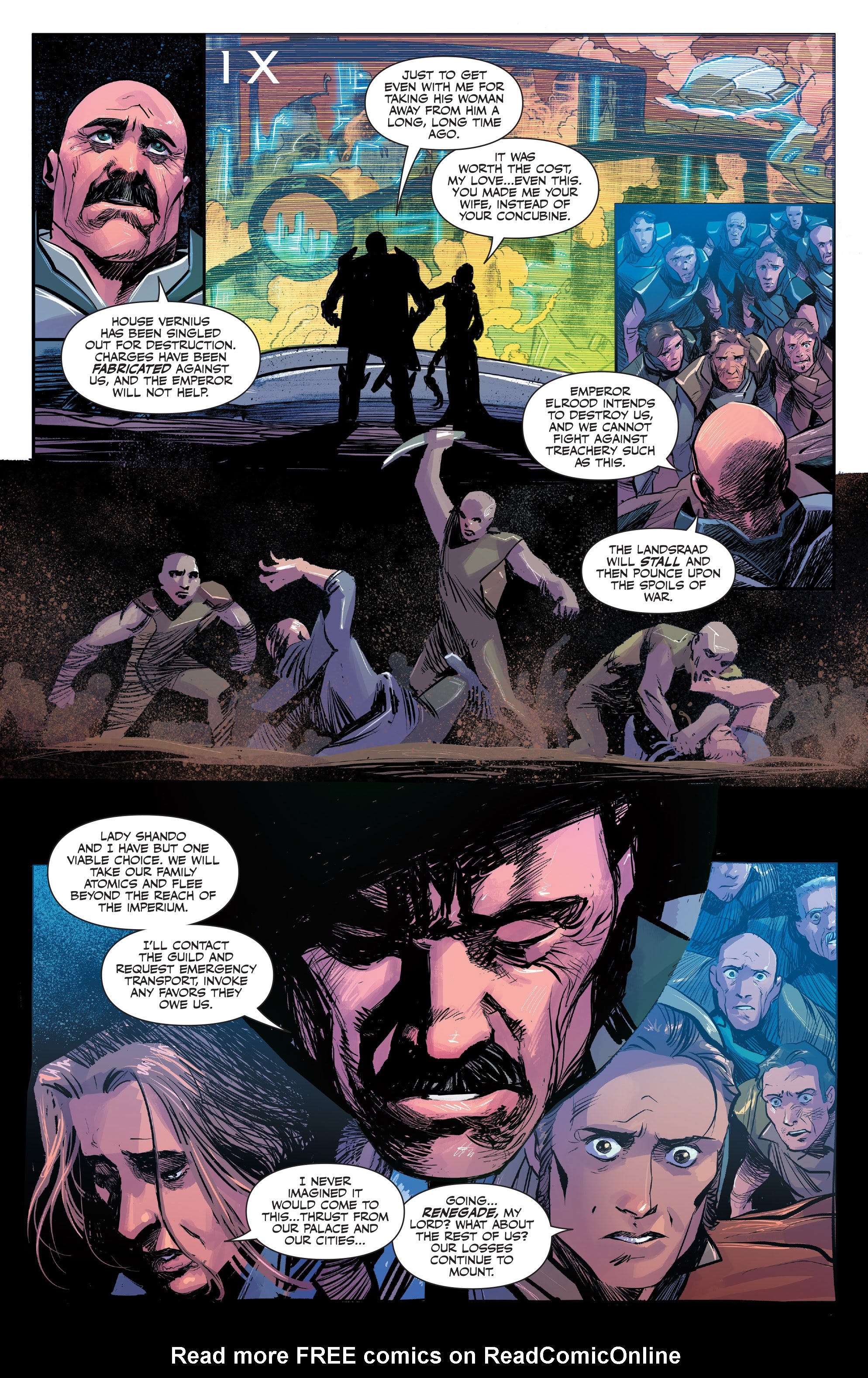 Read online Dune: House Atreides comic -  Issue #6 - 8