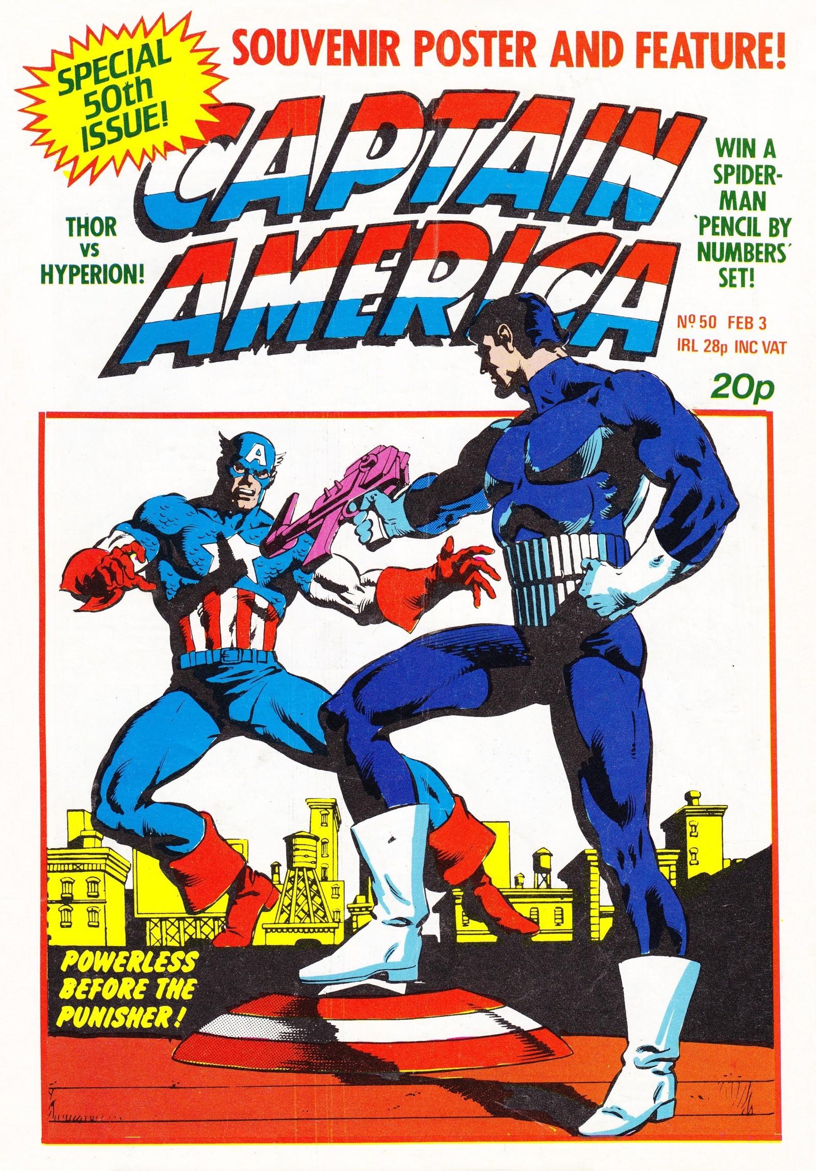 Read online Captain America (1981) comic -  Issue #50 - 1