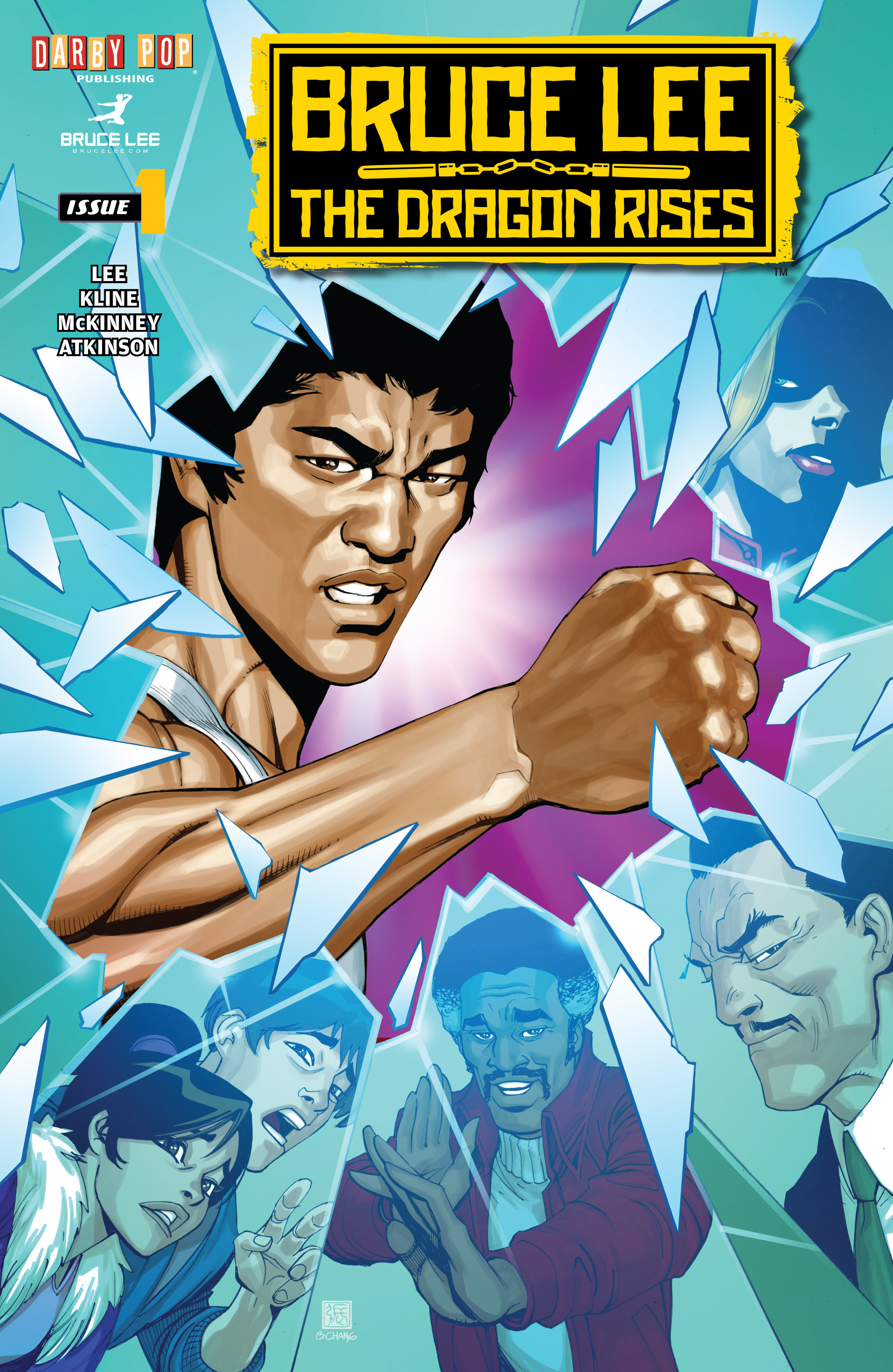 Read online Bruce Lee: The Dragon Rises comic -  Issue #1 - 1