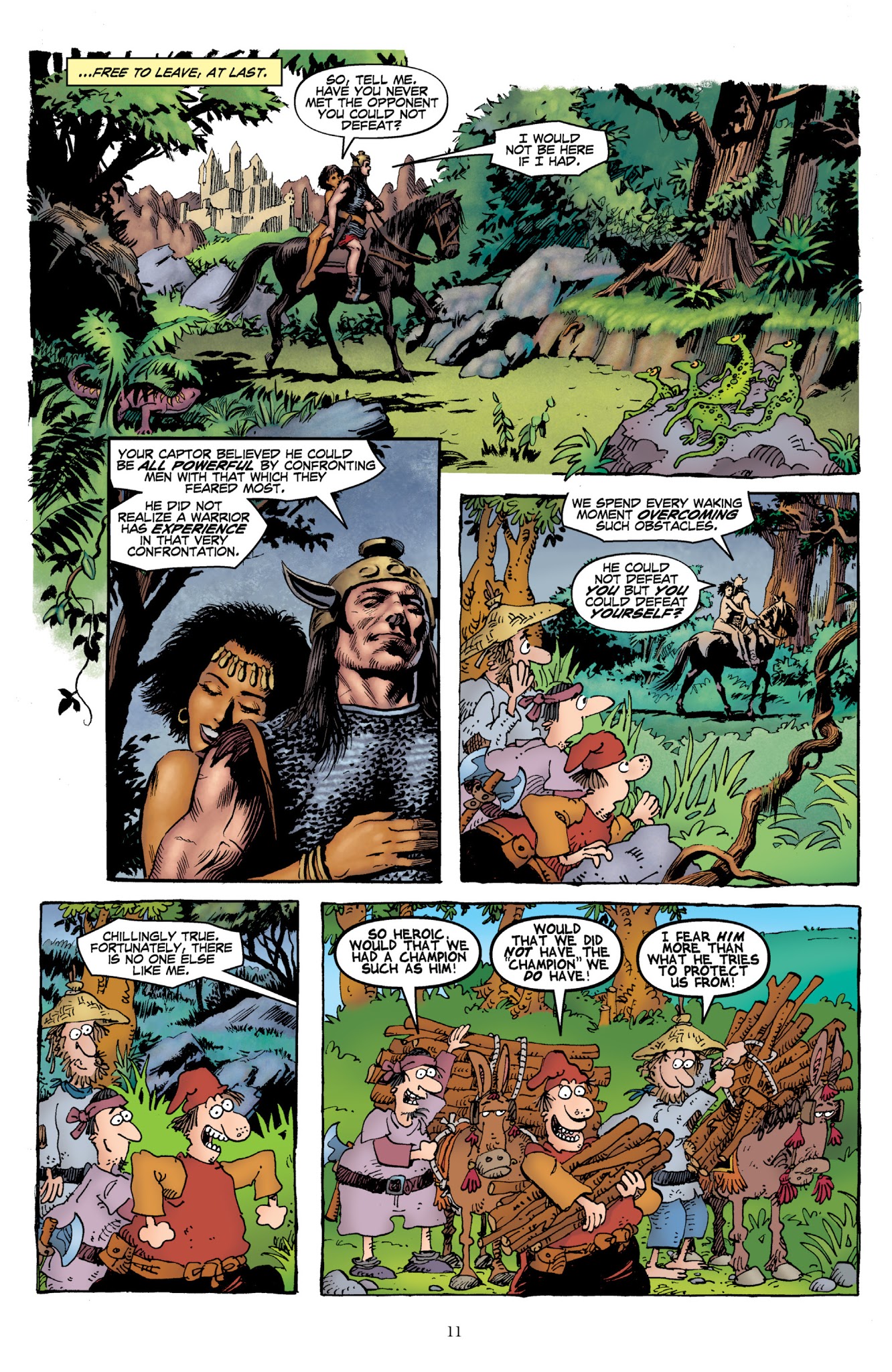 Read online Groo vs. Conan comic -  Issue # TPB - 13