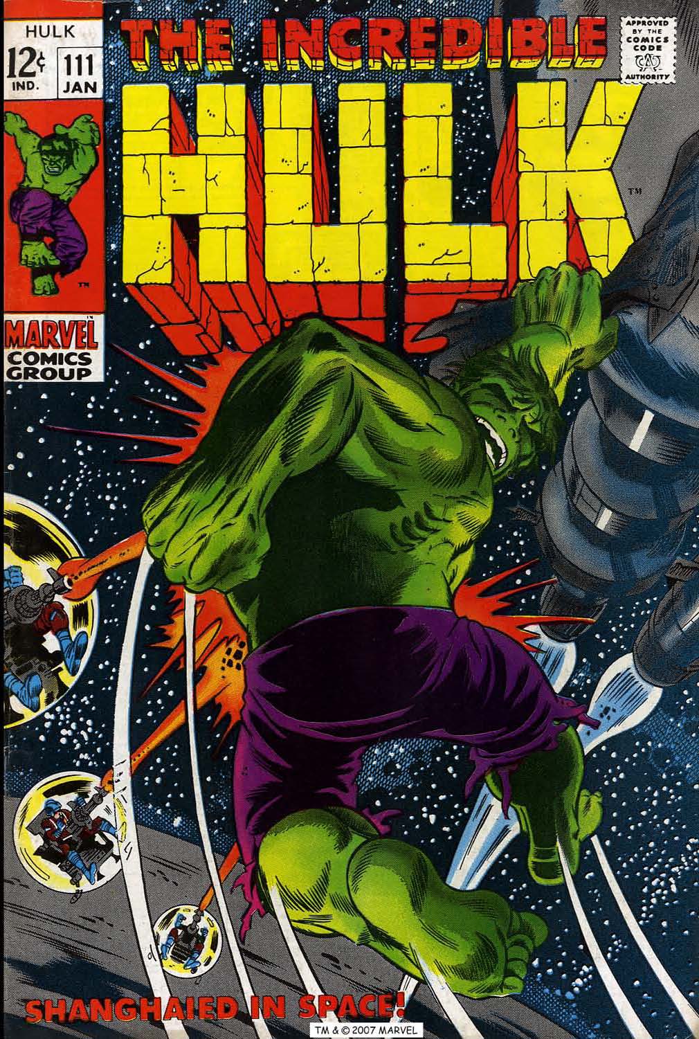 Read online The Incredible Hulk (1968) comic -  Issue #111 - 1