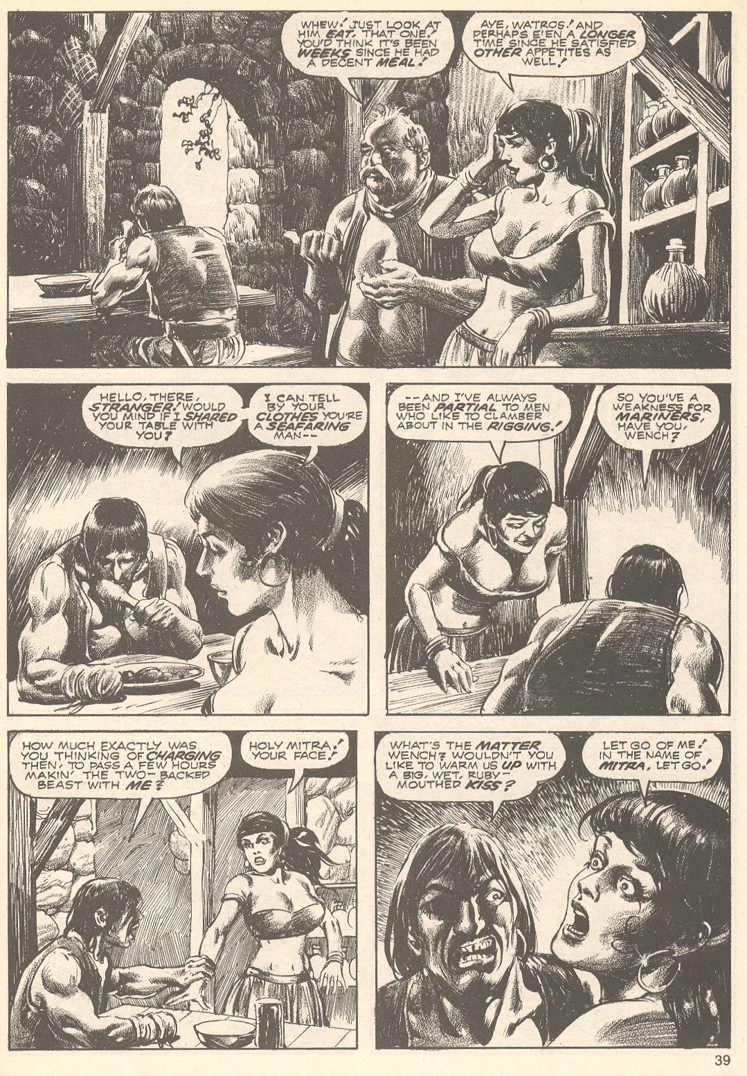 Read online The Savage Sword Of Conan comic -  Issue #75 - 39