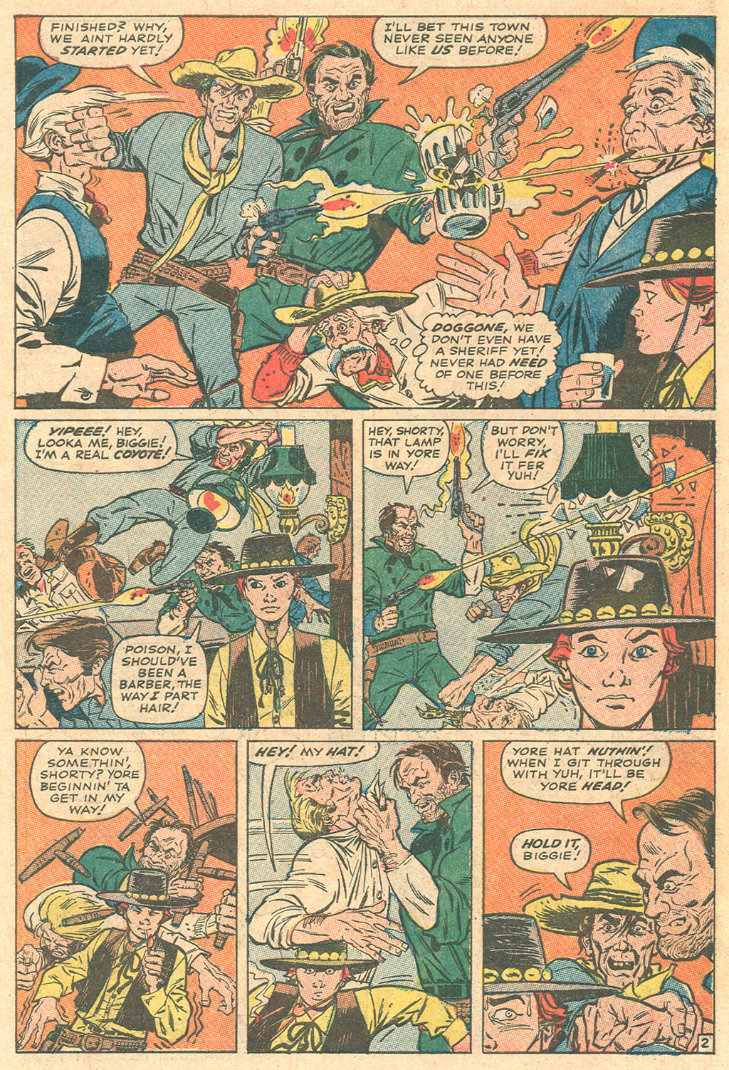 Read online Kid Colt Outlaw comic -  Issue #136 - 27
