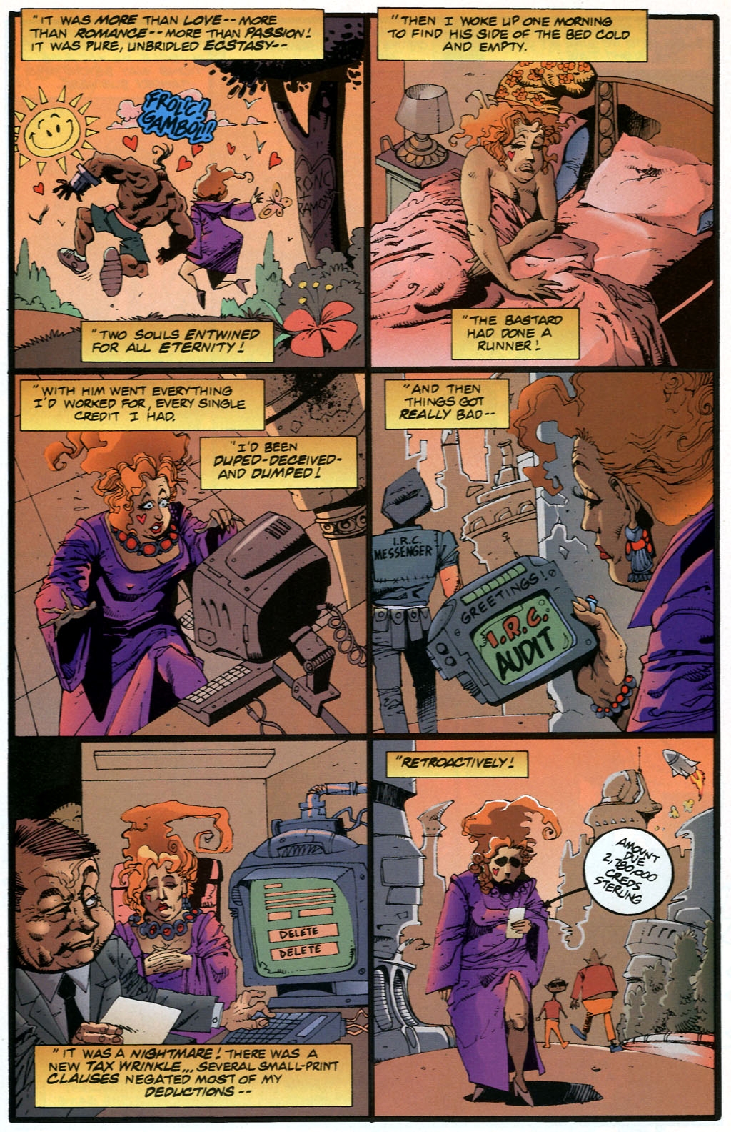 Read online Lobo: Death and Taxes comic -  Issue #1 - 21