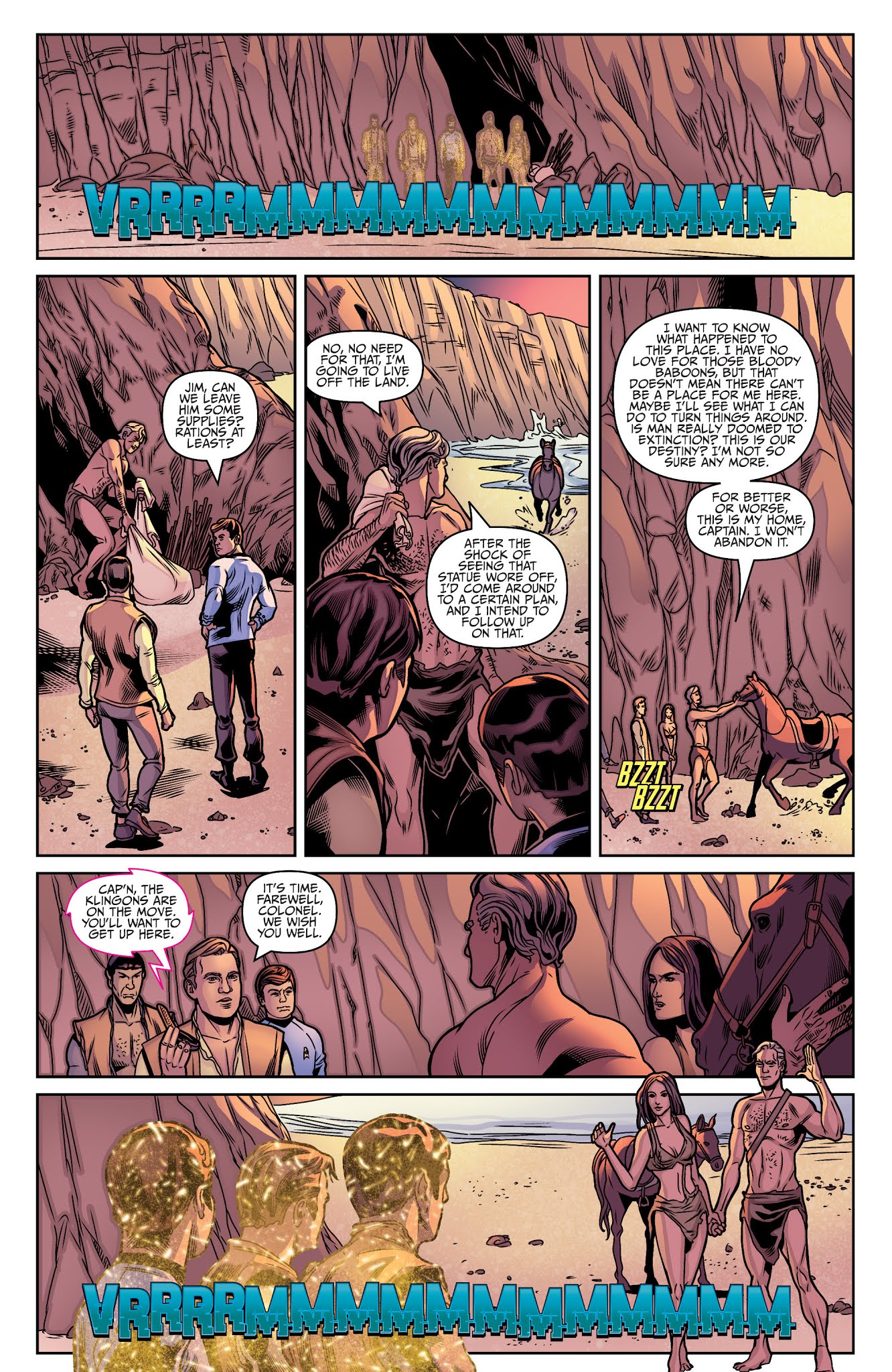 Read online Star Trek/Planet of the Apes: The Primate Directive comic -  Issue #5 - 16