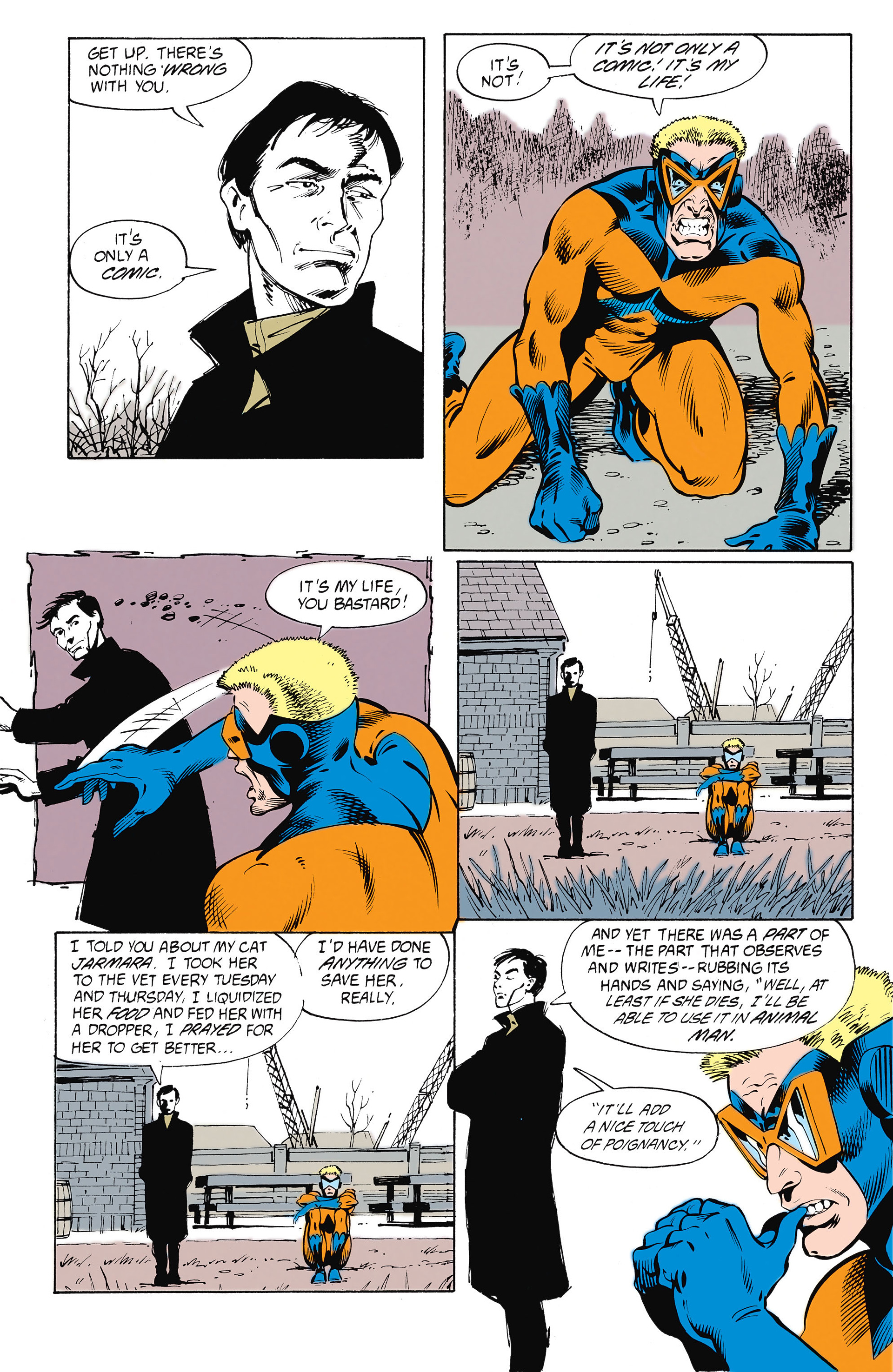 Read online Animal Man (1988) comic -  Issue #26 - 19