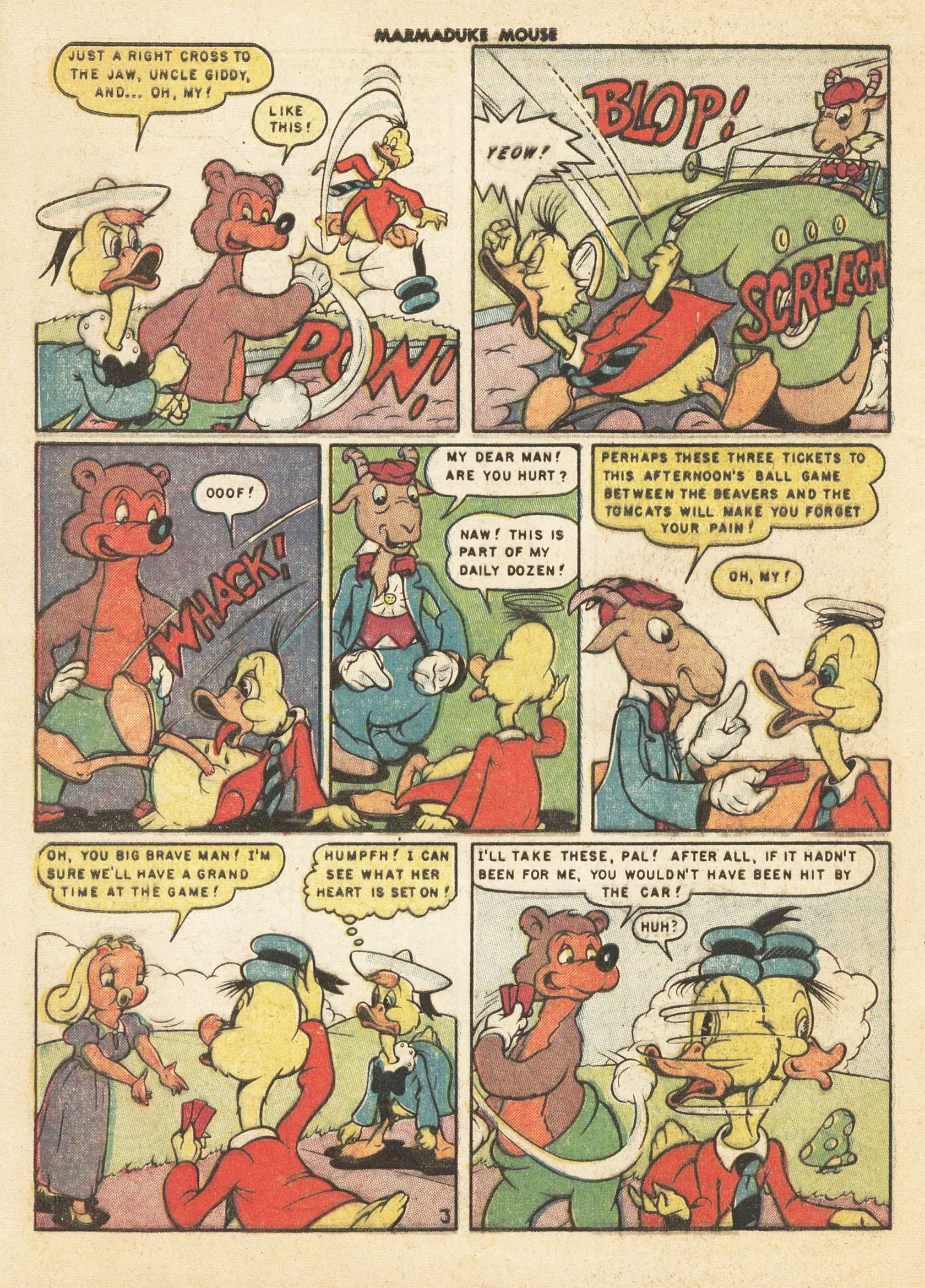 Read online Marmaduke Mouse comic -  Issue #20 - 12