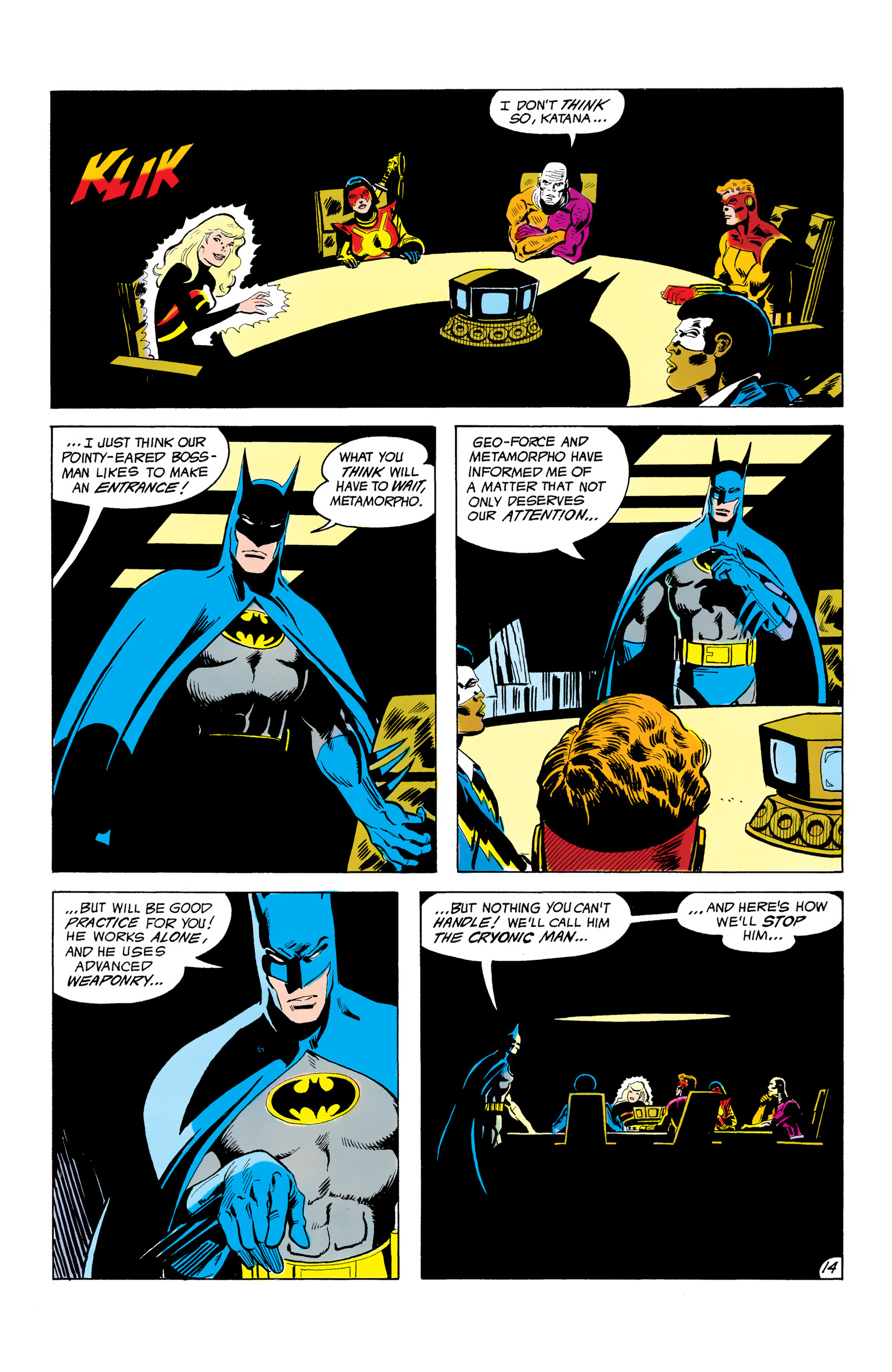 Read online Batman and the Outsiders (1983) comic -  Issue #6 - 15