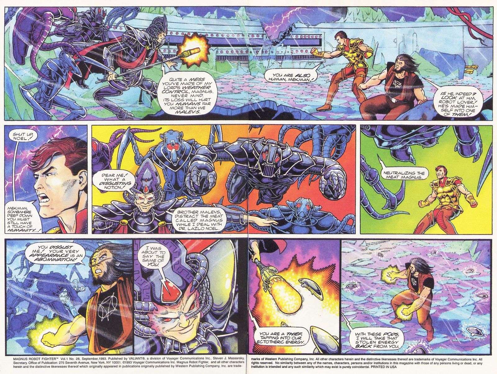 Read online Magnus Robot Fighter (1991) comic -  Issue #28 - 3