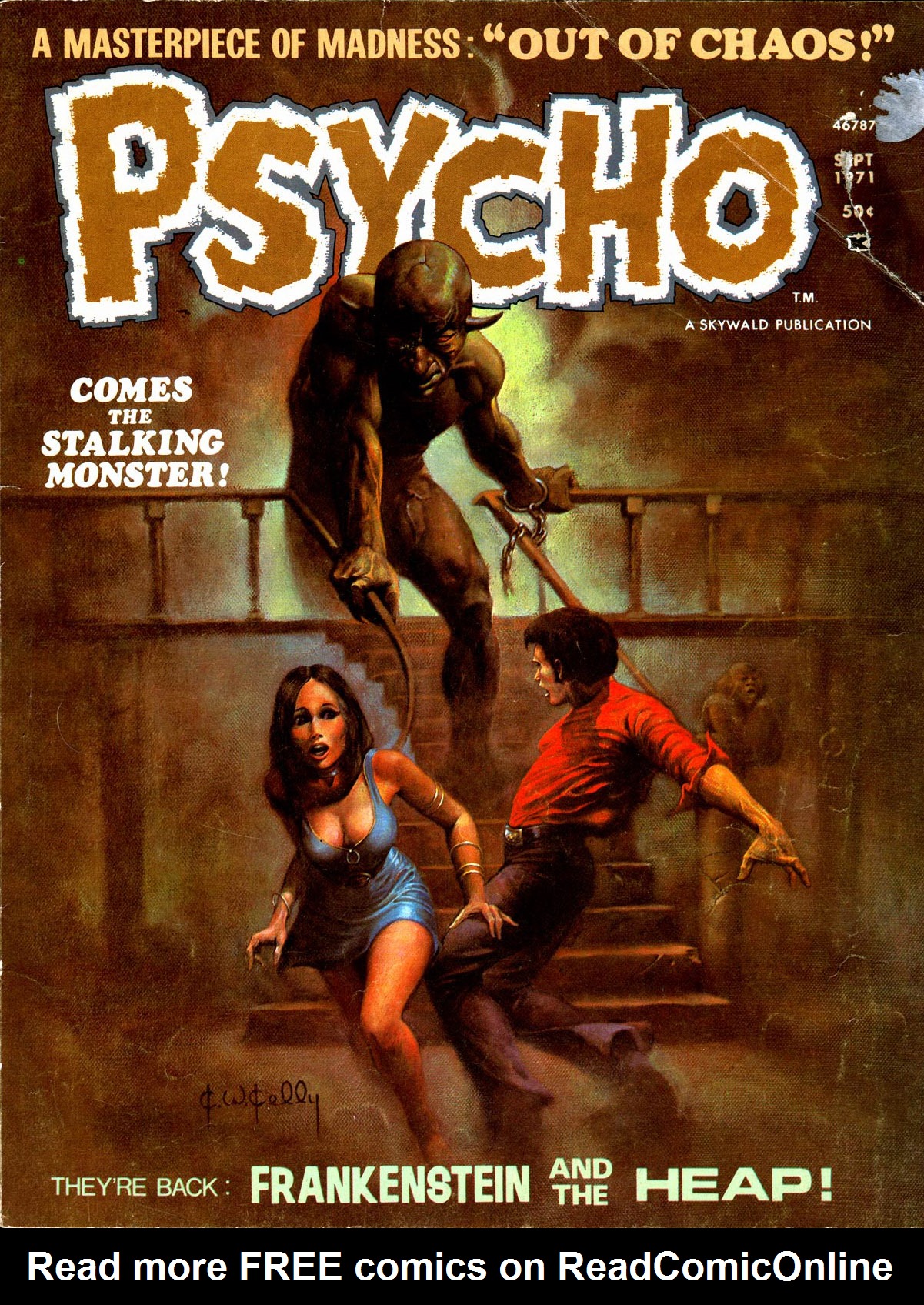 Read online Psycho comic -  Issue #4 - 1