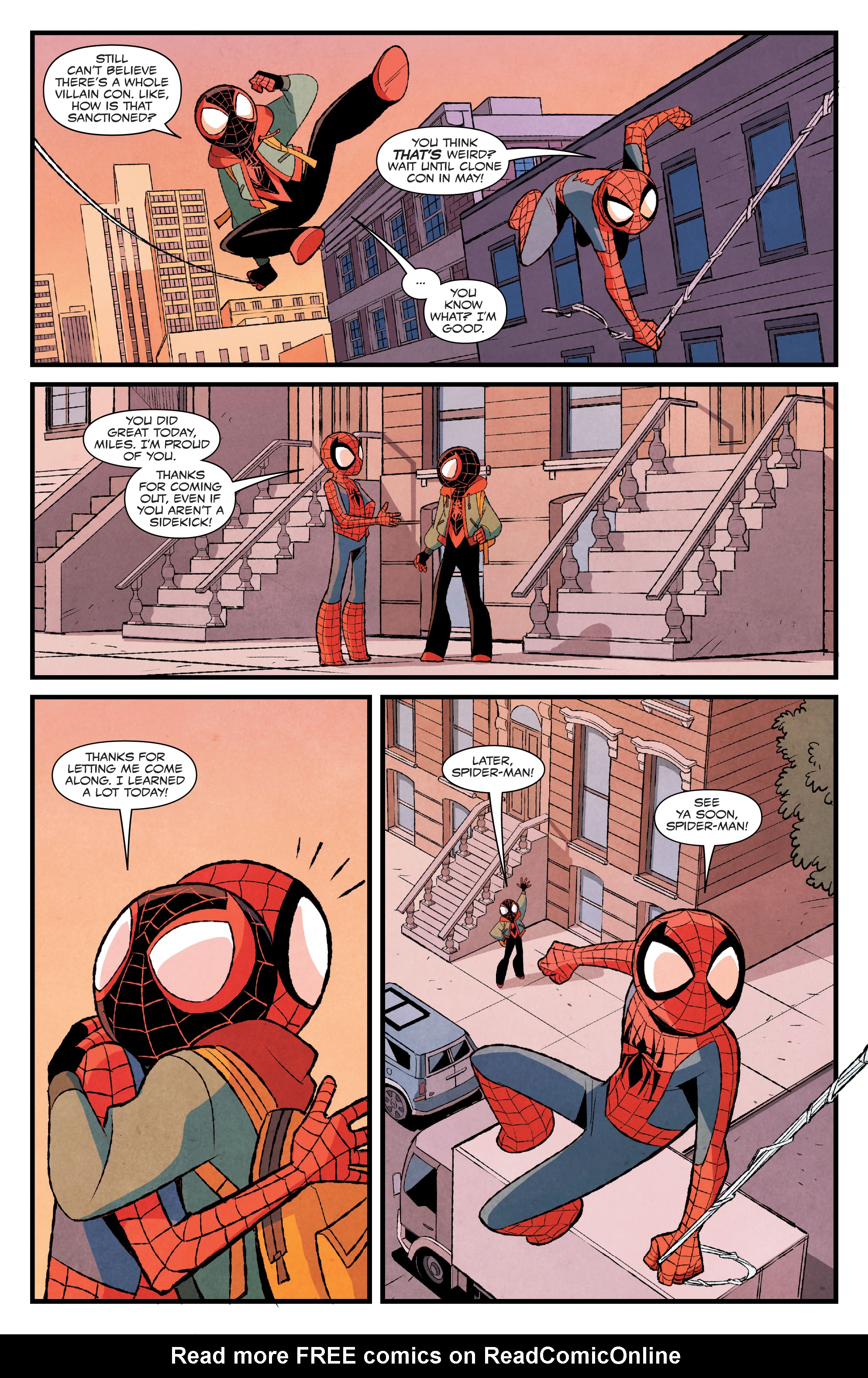 Read online Peter Parker And Miles Morales Spider-Men Double Trouble comic -  Issue #4 - 19