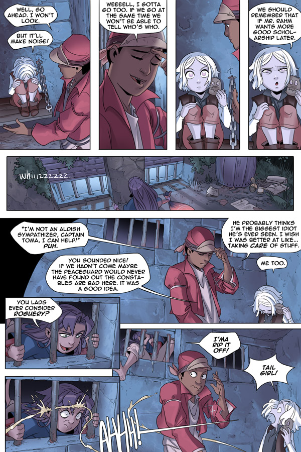 Read online Unsounded comic -  Issue #9 - 63