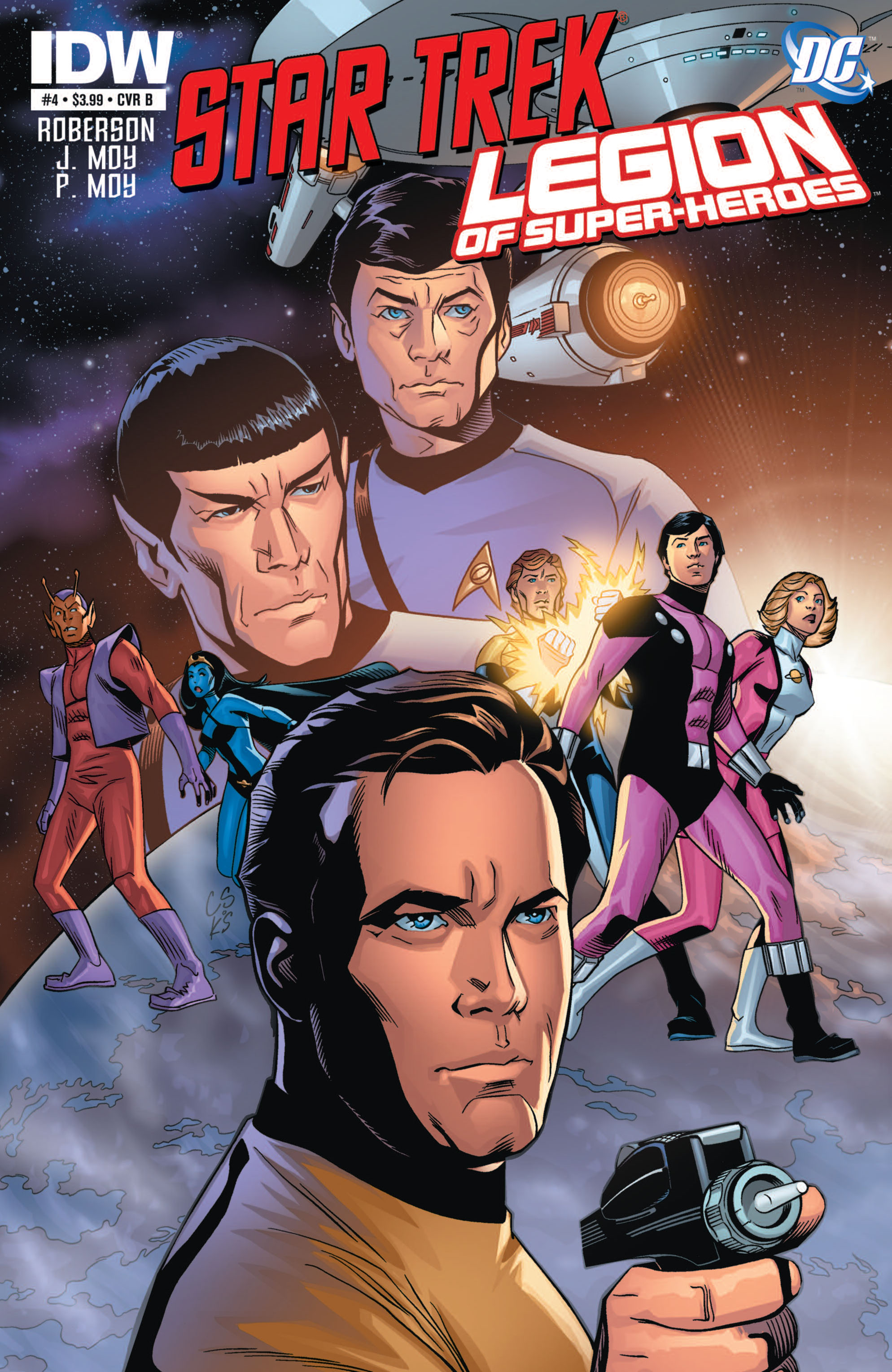 Read online Star Trek/Legion of Super-Heroes comic -  Issue #4 - 2