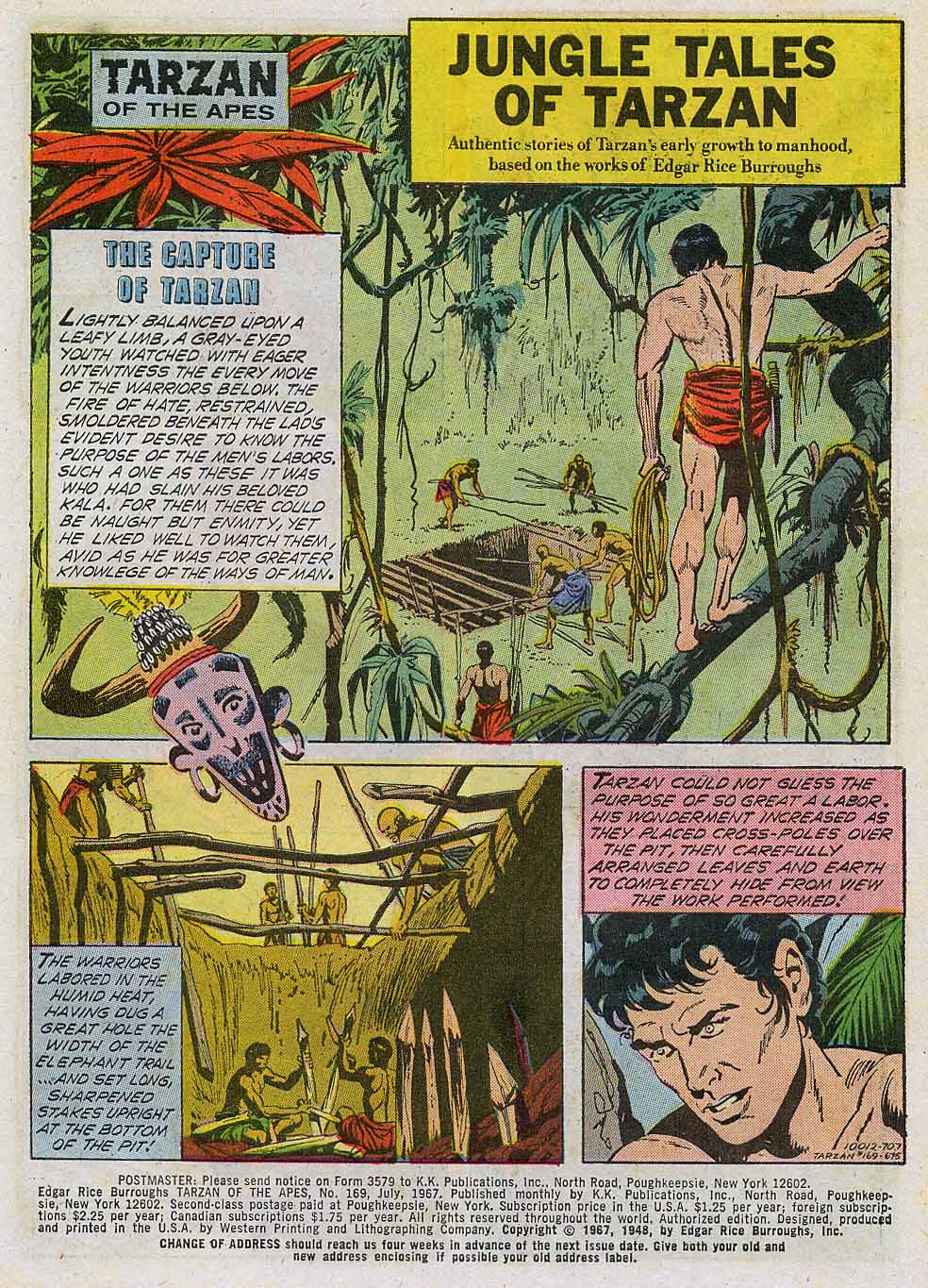 Read online Tarzan (1962) comic -  Issue #169 - 3