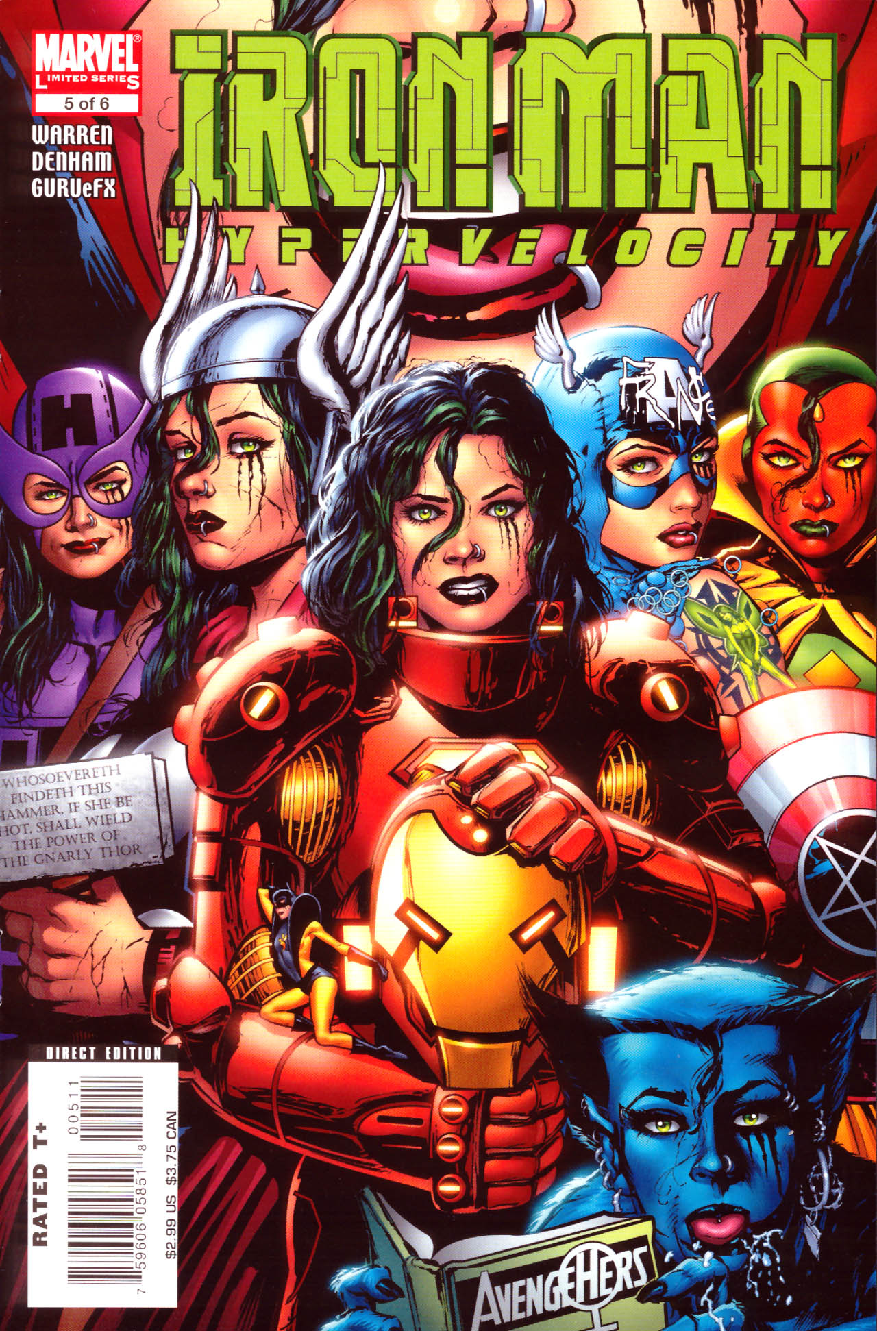 Read online Iron Man: Hypervelocity comic -  Issue #5 - 1