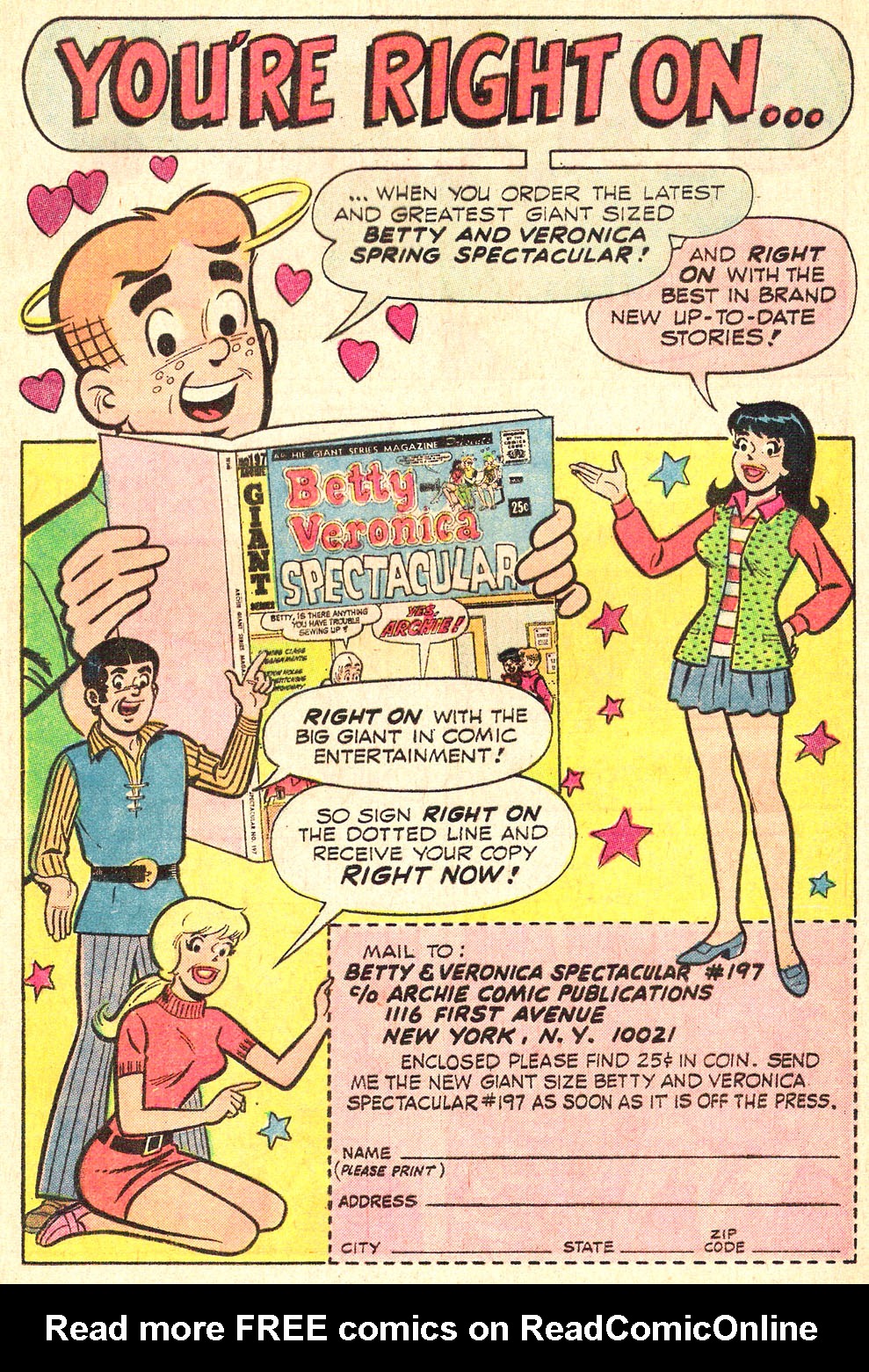 Read online Archie's Girls Betty and Veronica comic -  Issue #196 - 17