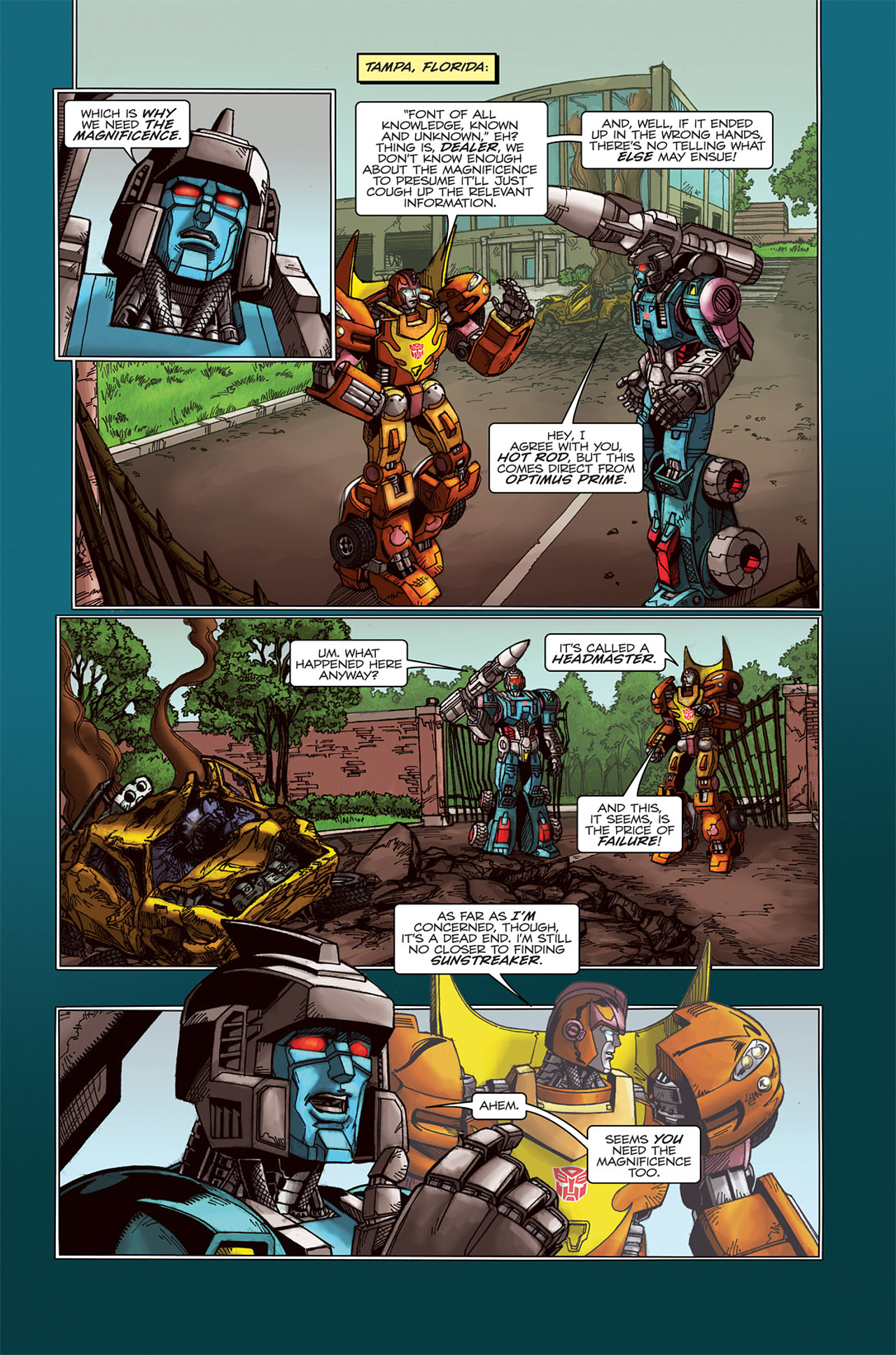 Read online Transformers Spotlight: Doubledealer comic -  Issue # Full - 5