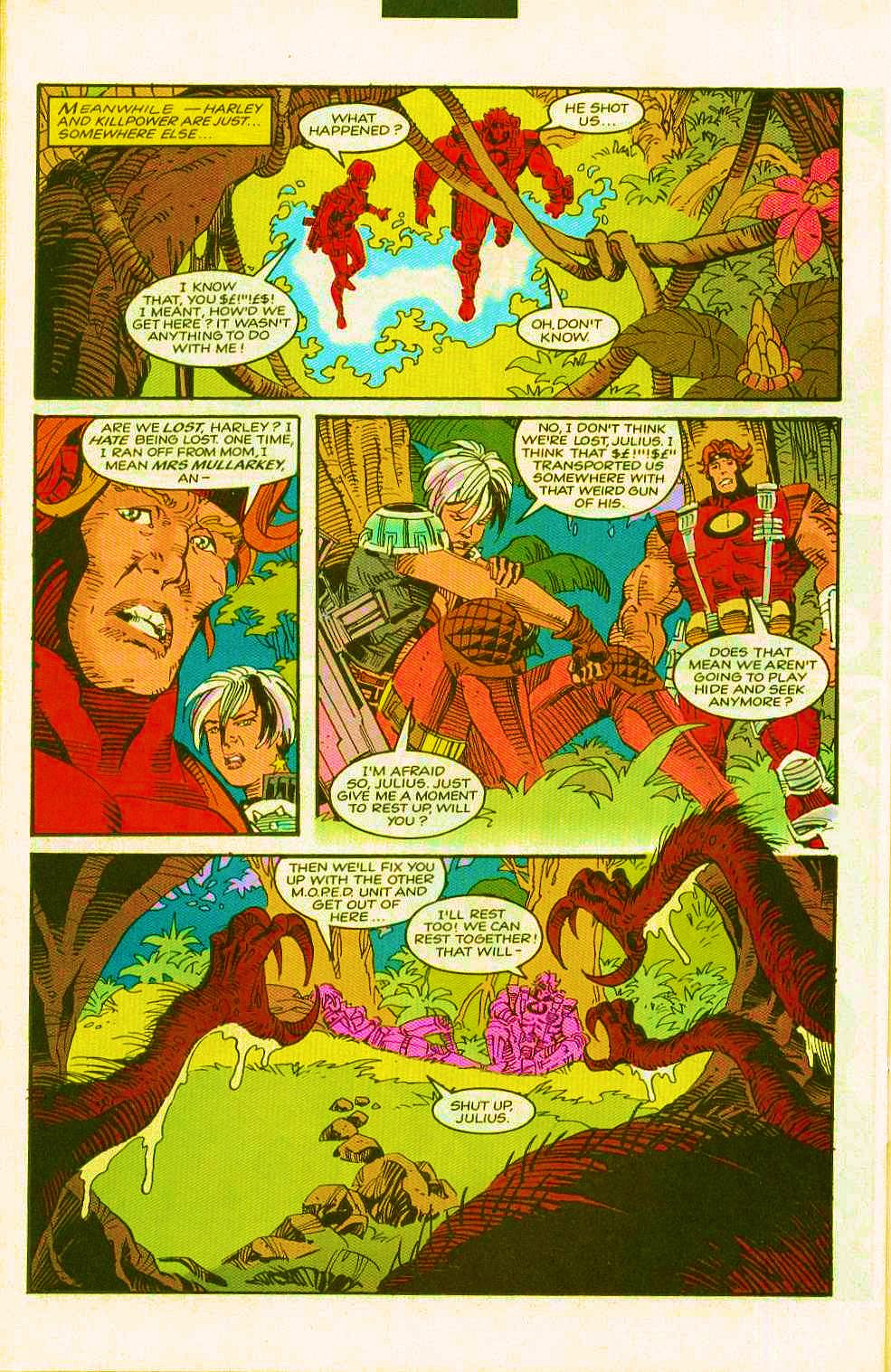 Read online Motormouth & Killpower comic -  Issue #8 - 21