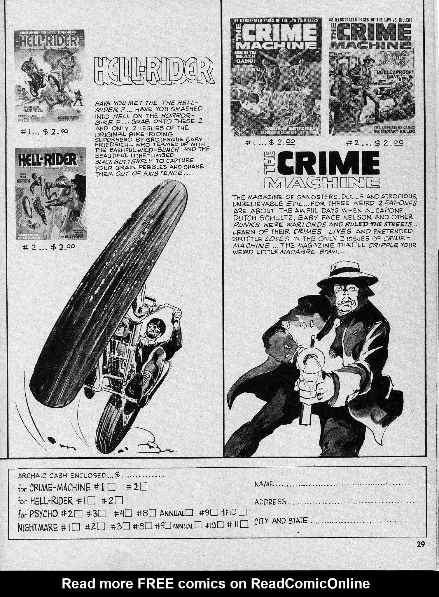 Read online Nightmare (1970) comic -  Issue #10 - 29