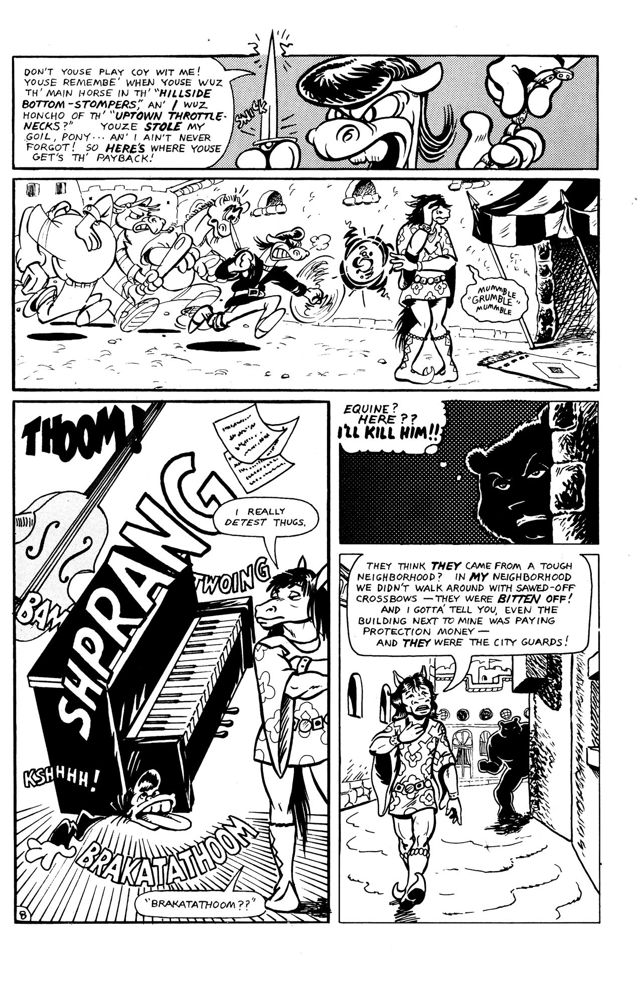 Read online Equine, The Uncivilized comic -  Issue #6 - 10