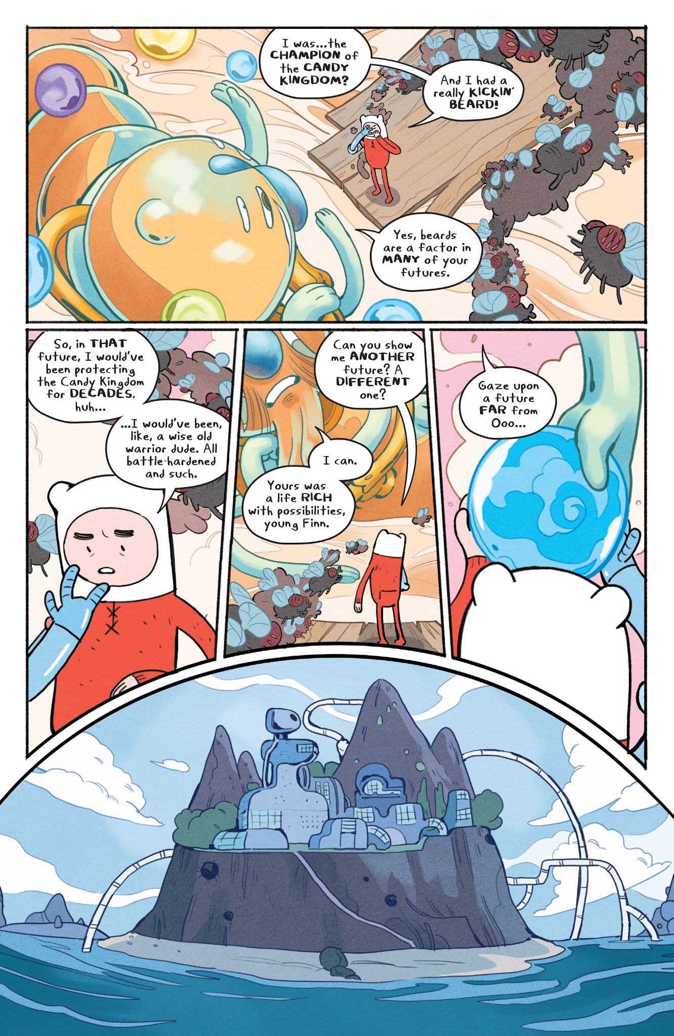 Read online Adventure Time: Beginning of the End comic -  Issue #3 - 9