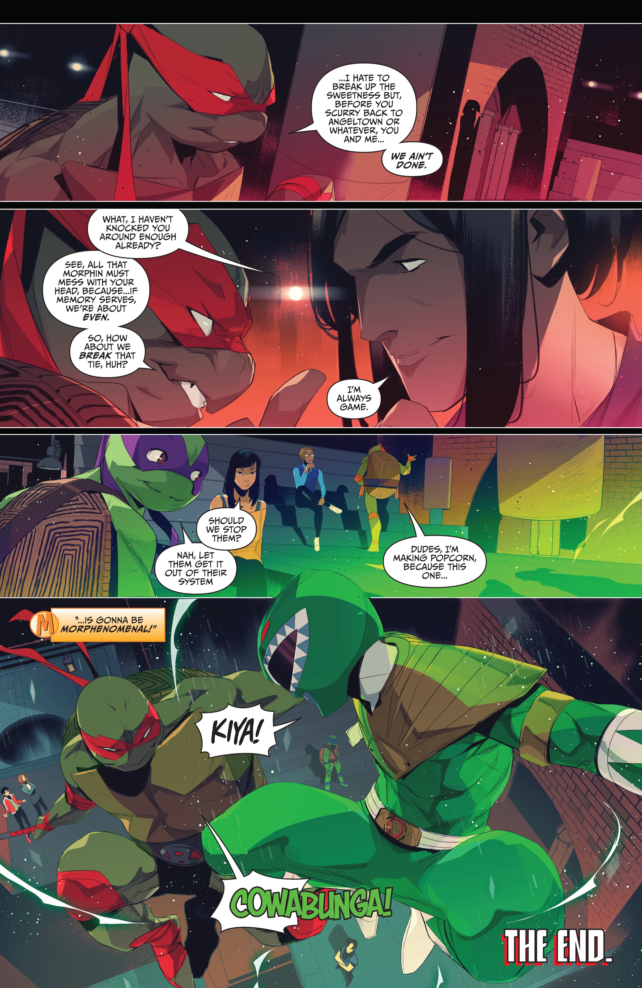 Read online Mighty Morphin Power Rangers: Teenage Mutant Ninja Turtles comic -  Issue # _TPB - 121