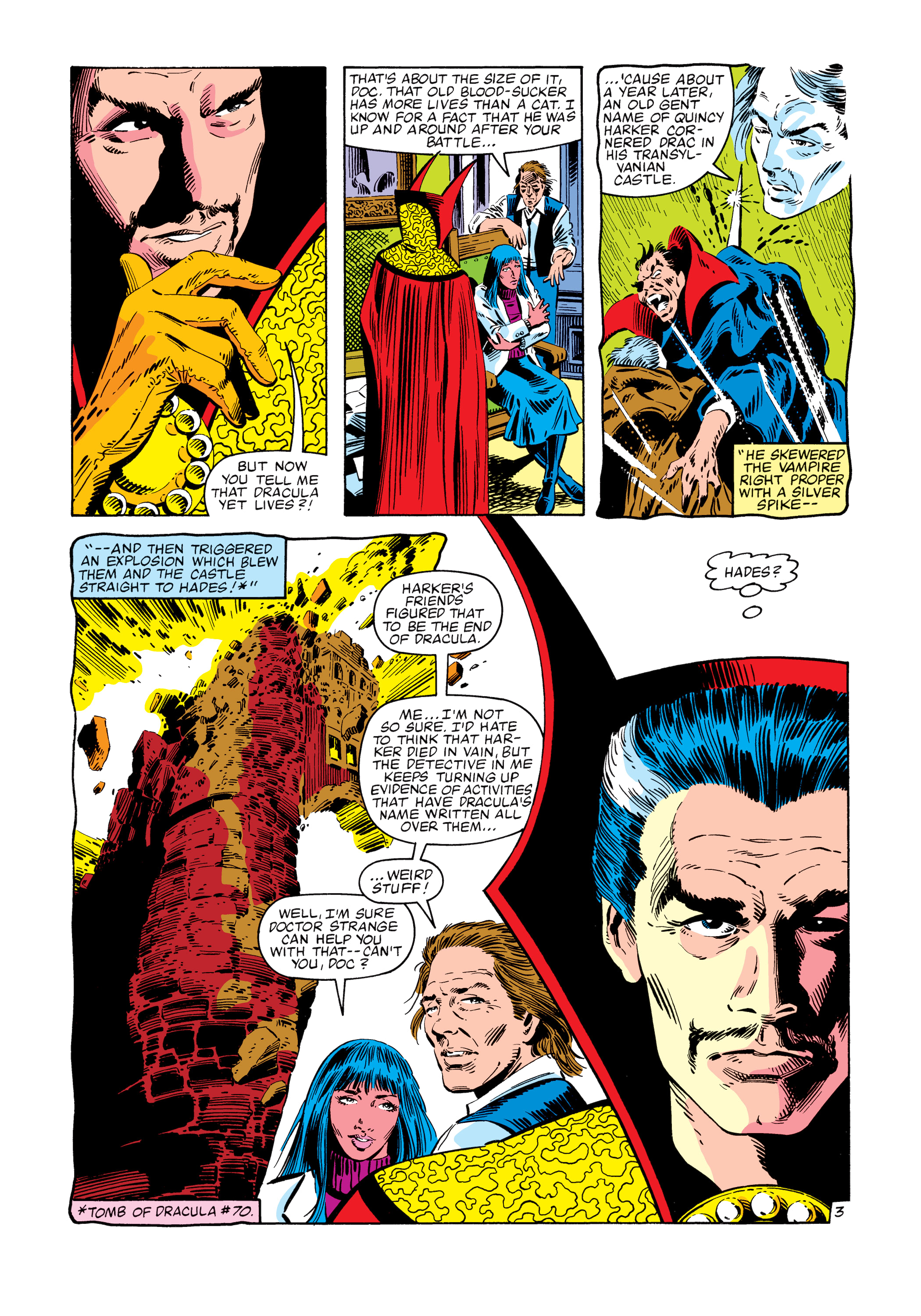 Read online Marvel Masterworks: Doctor Strange comic -  Issue # TPB 10 (Part 1) - 33
