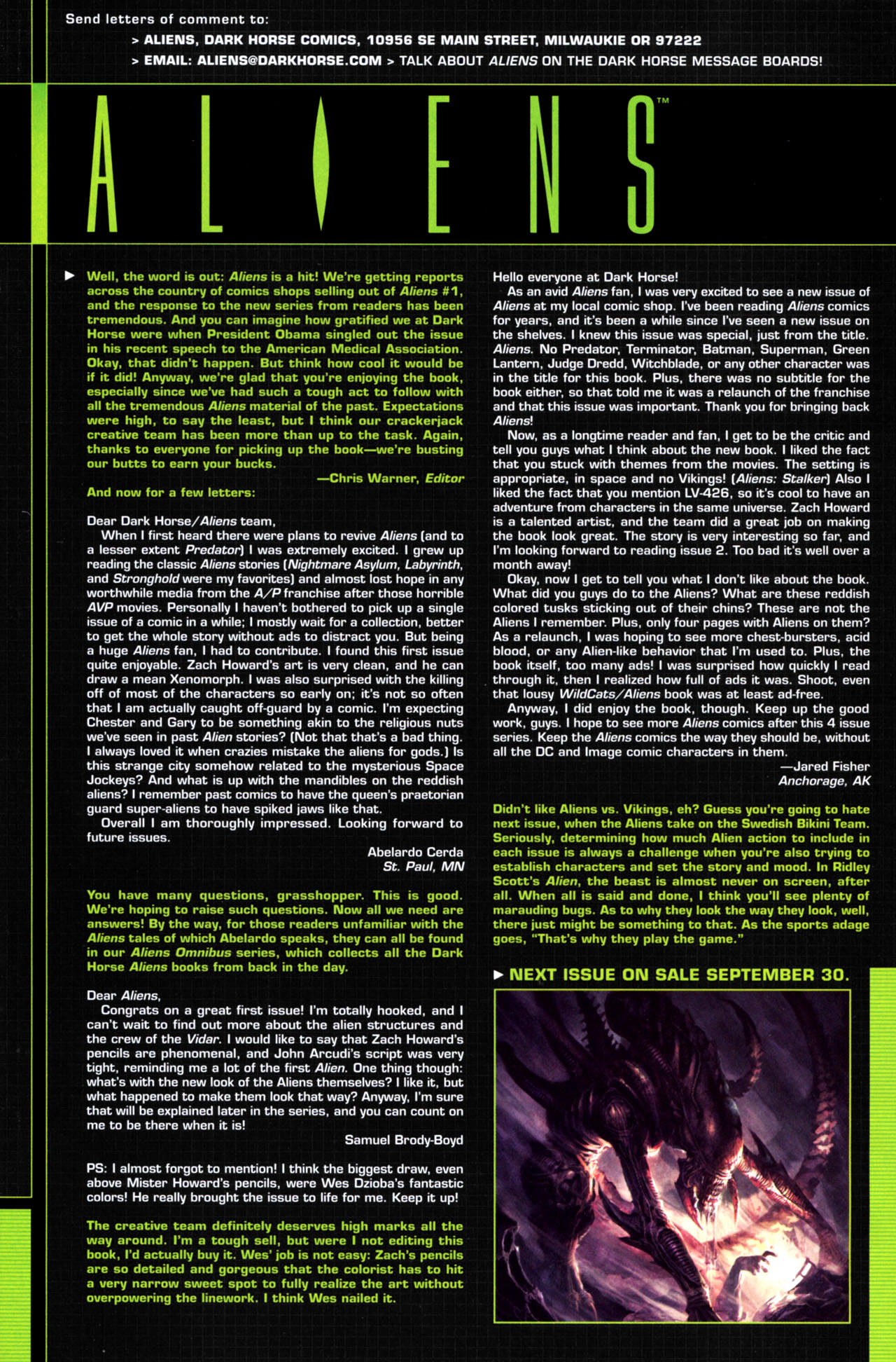 Read online Aliens (2009) comic -  Issue #2 - 23