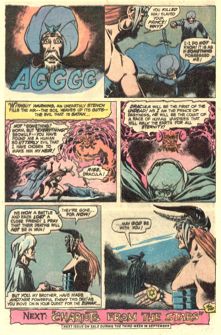 Read online Beowulf (1975) comic -  Issue #4 - 21