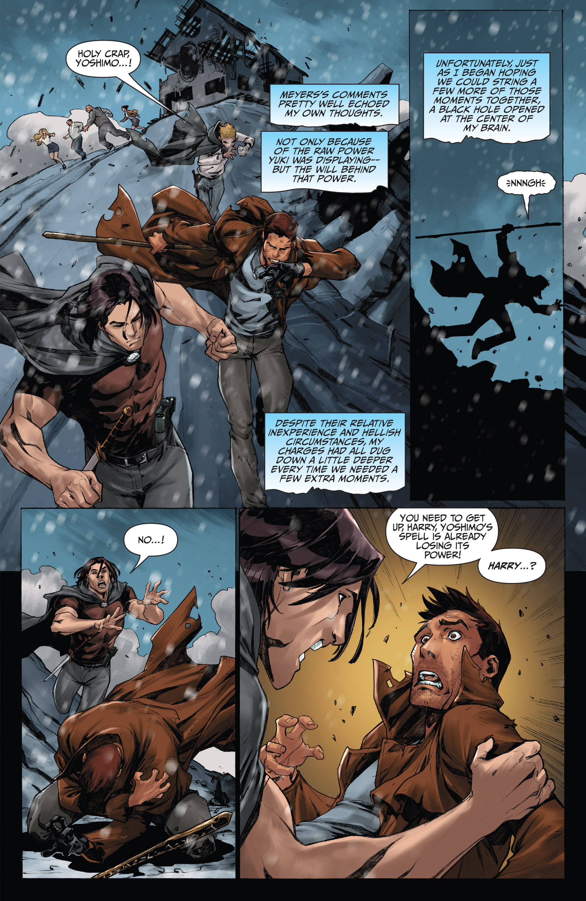 Read online Jim Butcher's The Dresden Files: War Cry comic -  Issue #5 - 13