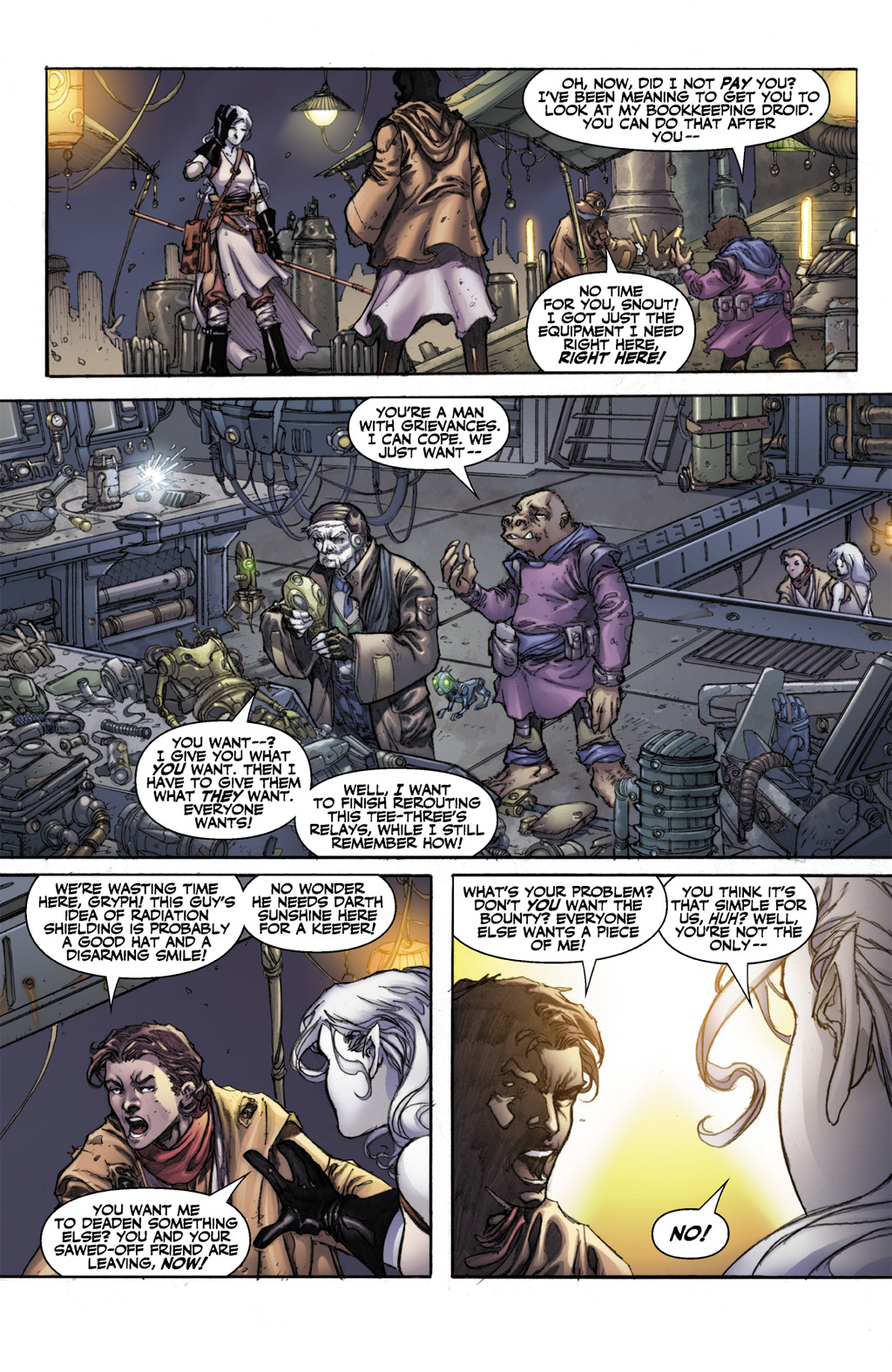Read online Star Wars: Knights Of The Old Republic comic -  Issue #3 - 17