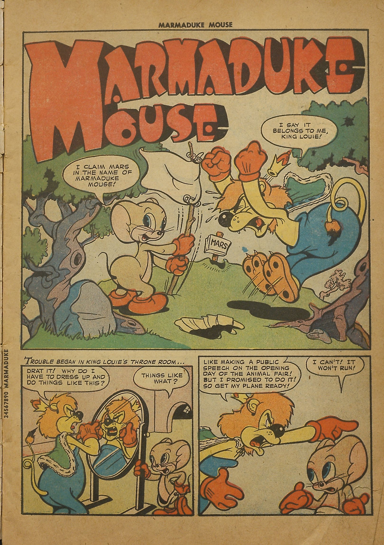 Read online Marmaduke Mouse comic -  Issue #51 - 3