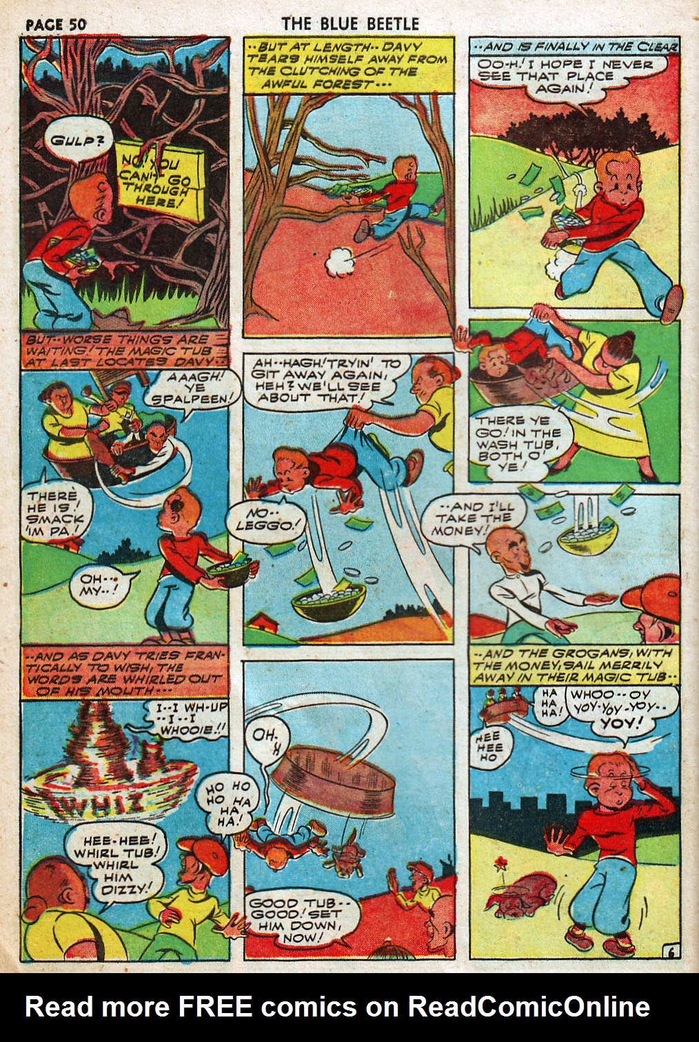 Read online The Blue Beetle comic -  Issue #11 - 52