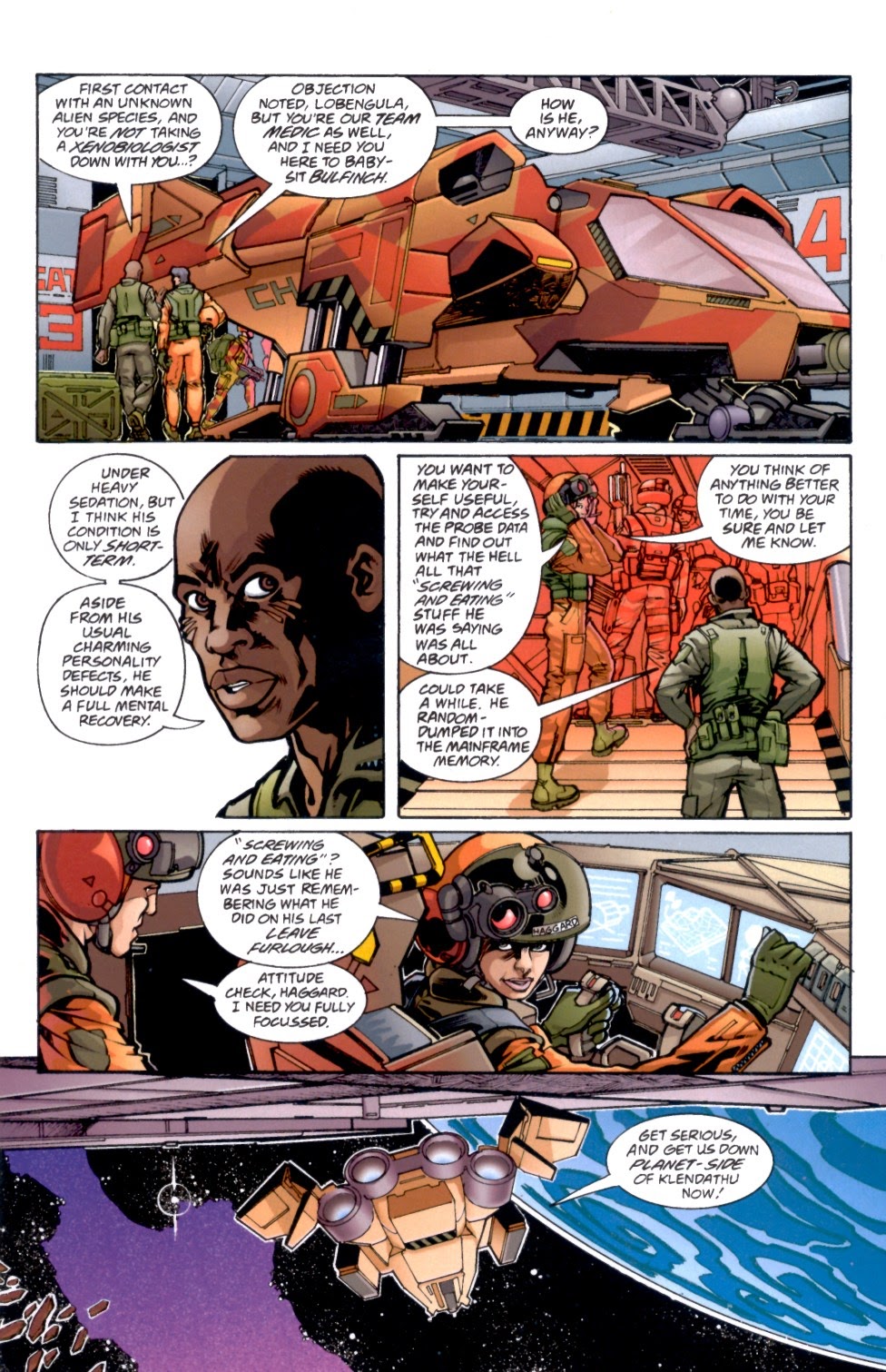 Read online Starship Troopers: Insect Touch comic -  Issue #2 - 7