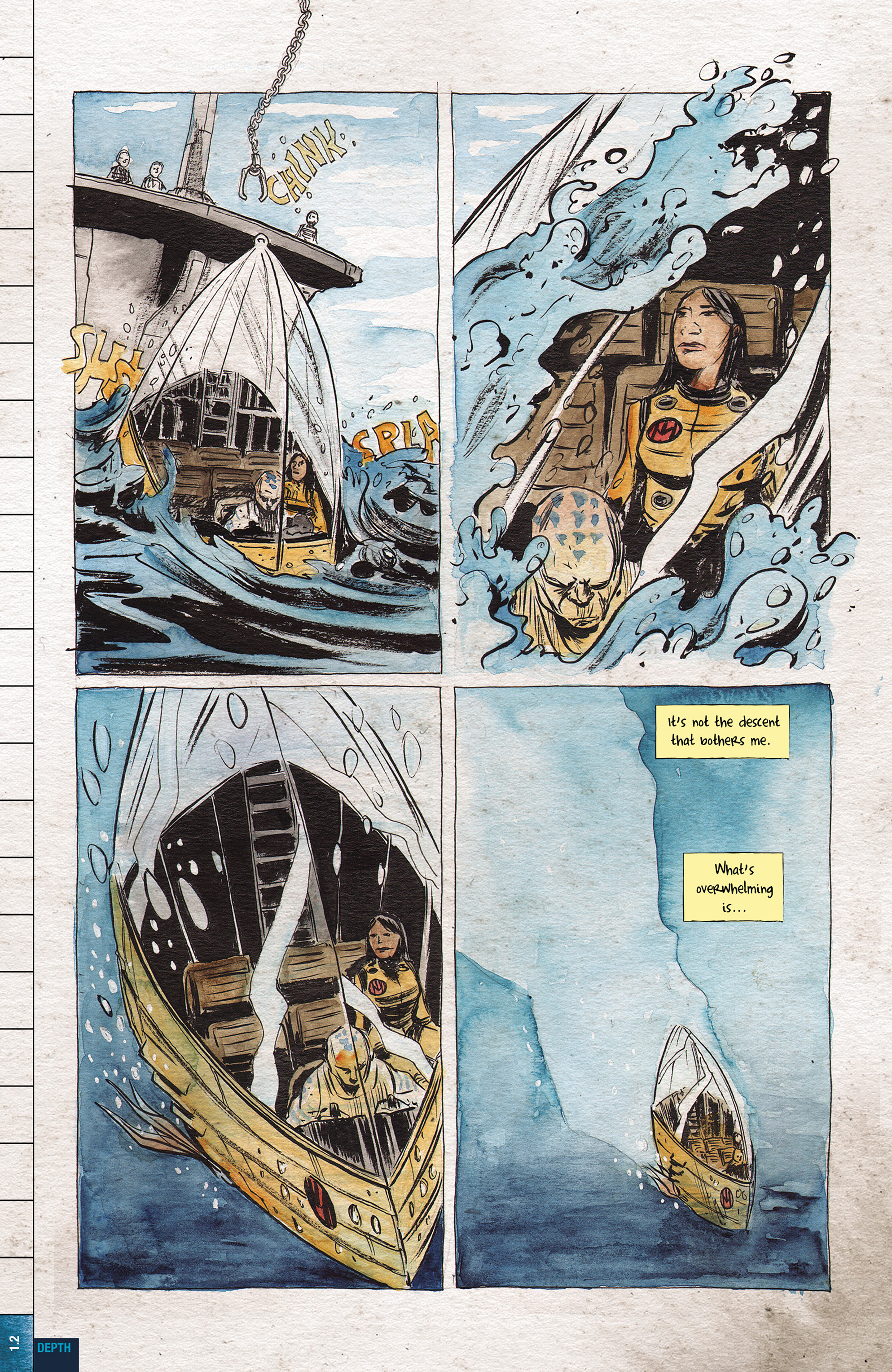 Read online Dept. H comic -  Issue #1 - 4