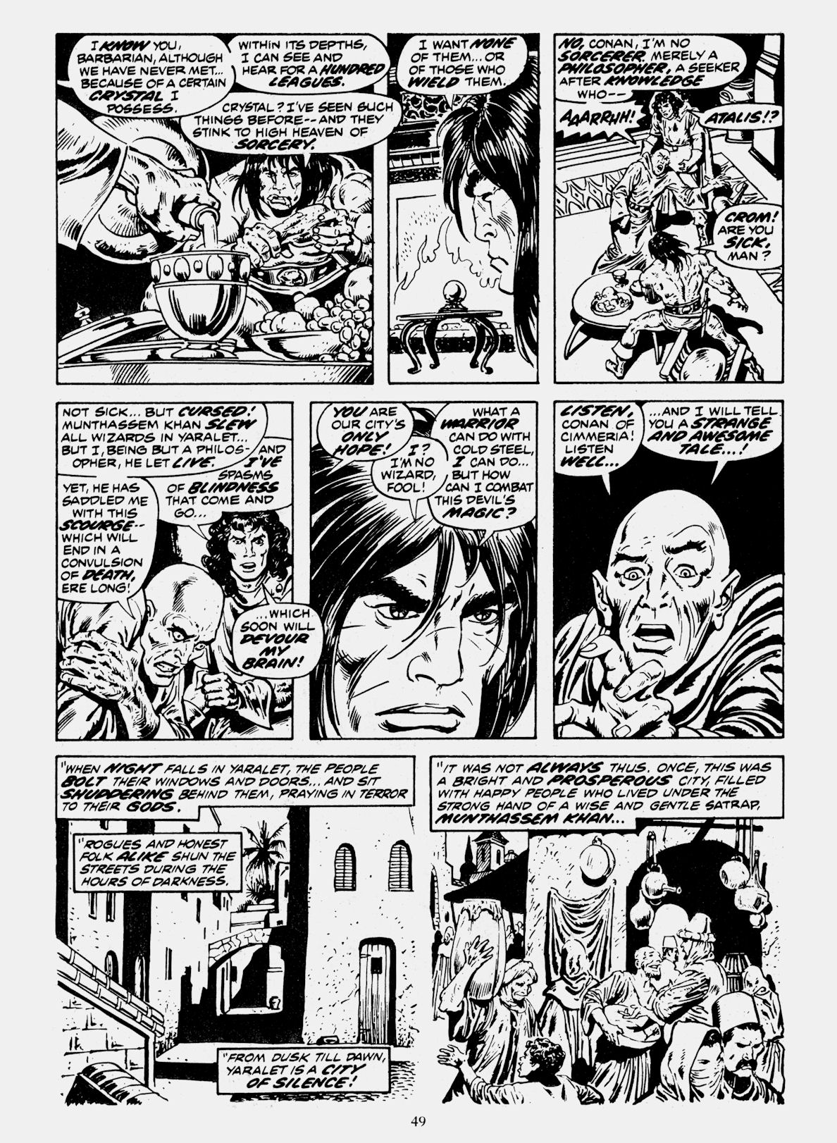 Read online Conan Saga comic -  Issue #67 - 50