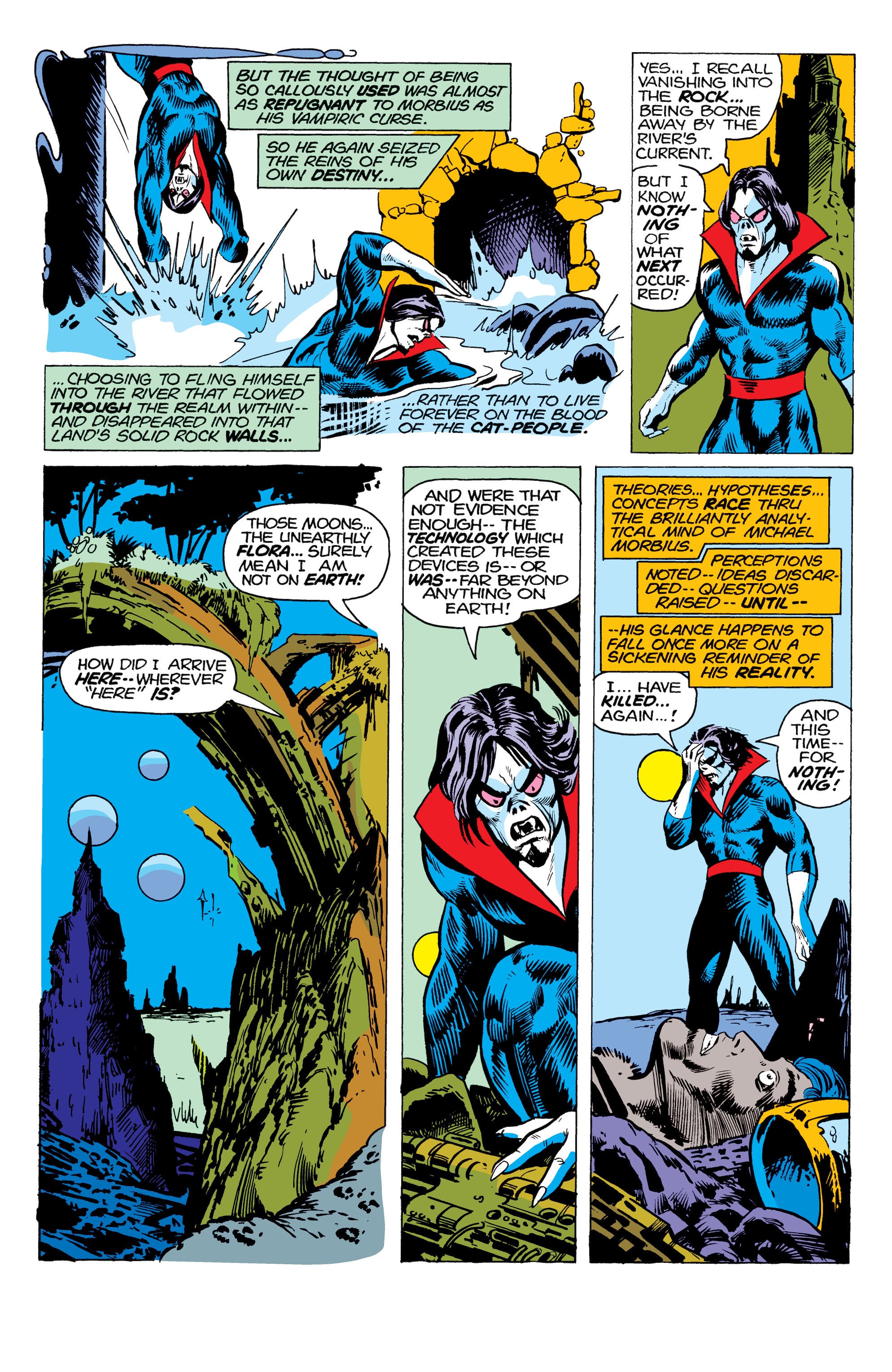 Read online Morbius Epic Collection comic -  Issue # The Living Vampire (Part 2) - 99